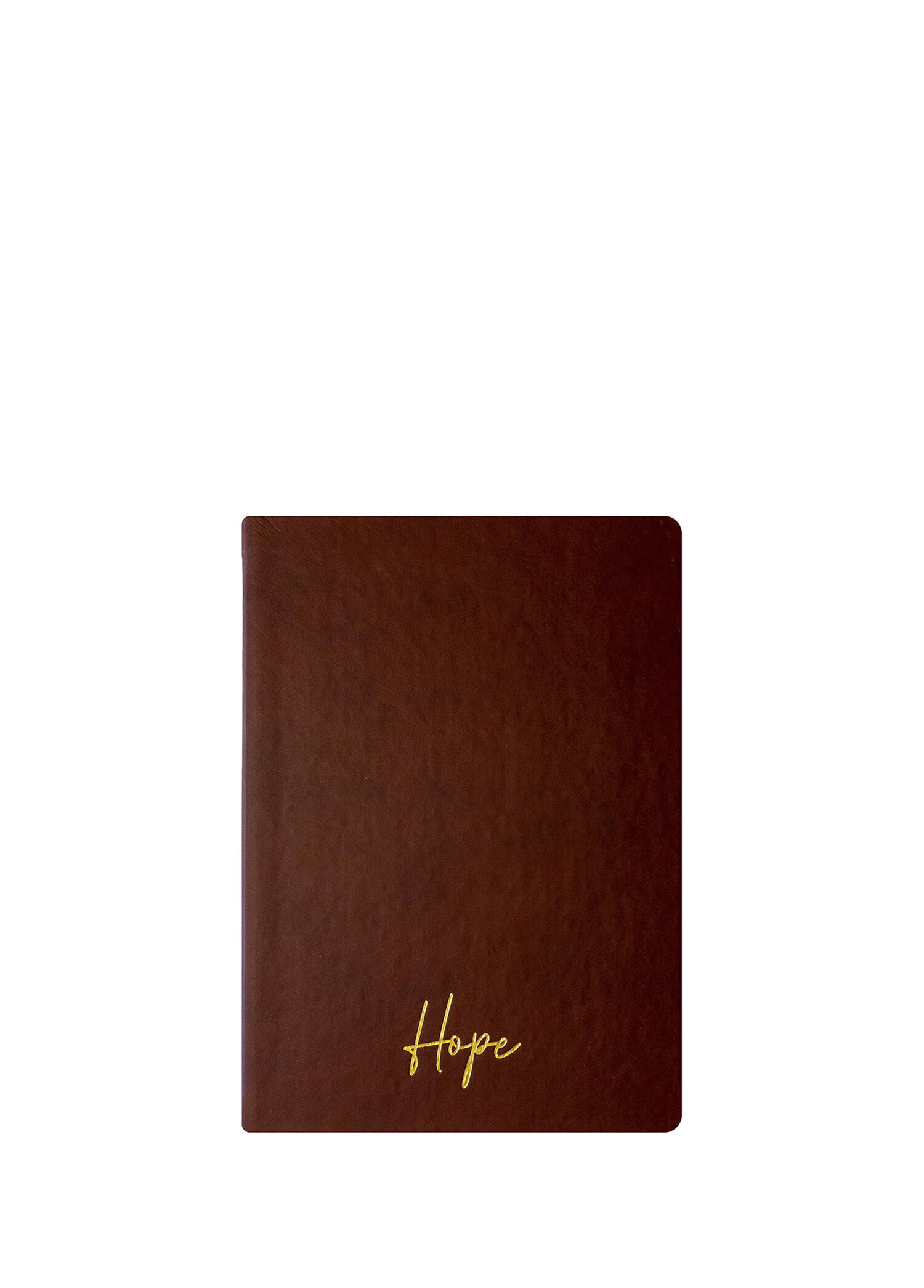 Megakids Yayincilik - Hope Burgundy Thermo Hard Cover Checkered Notebook