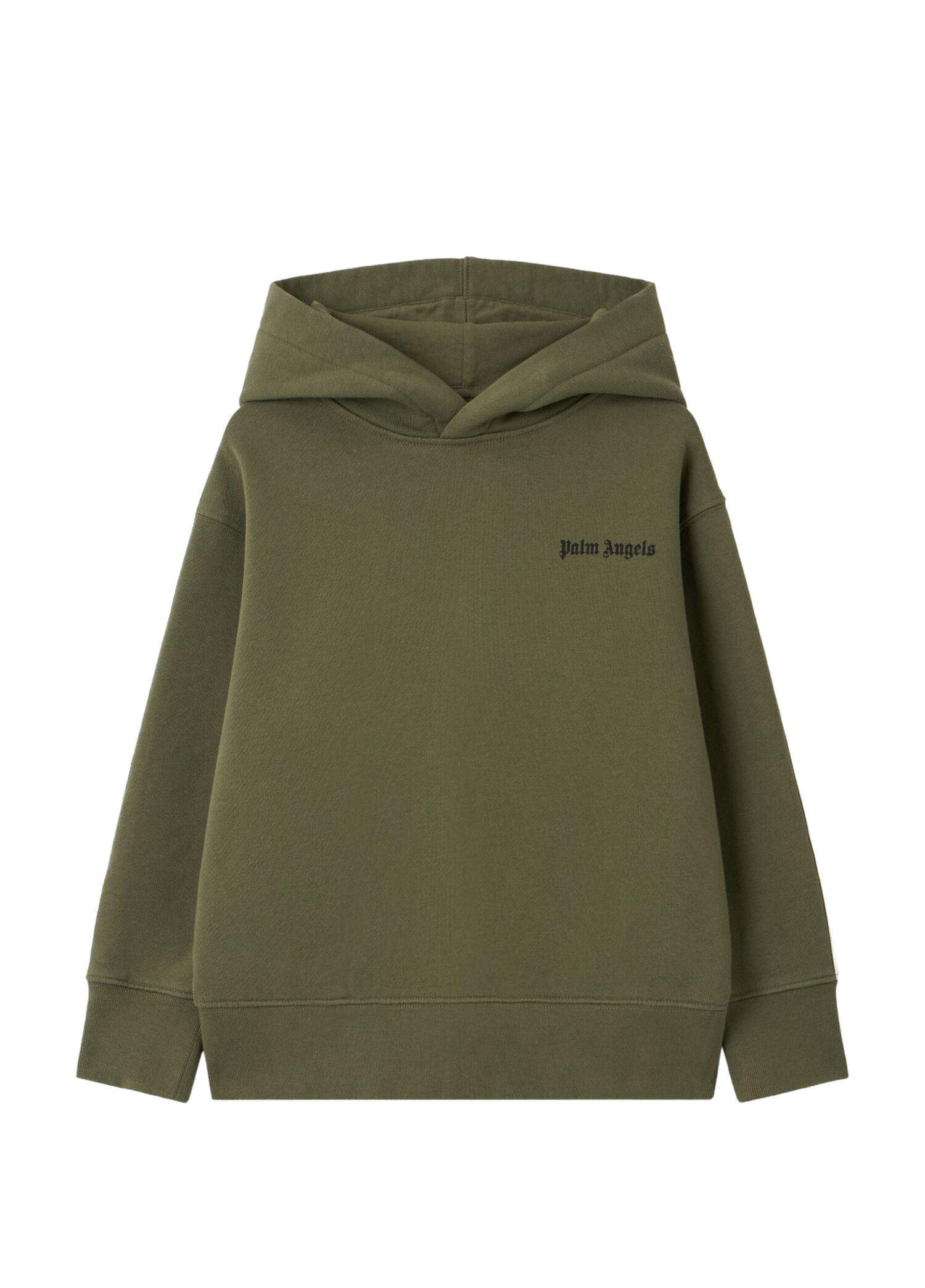Siyah Yeşil Kapüşonlu Erkek Çocuk Sweatshirt
