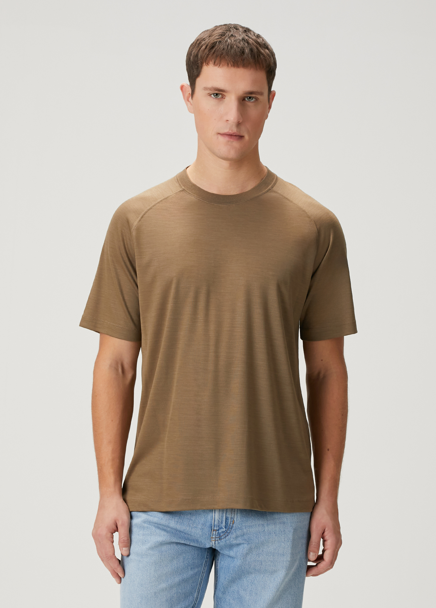 Yeşil Basic T-shirt