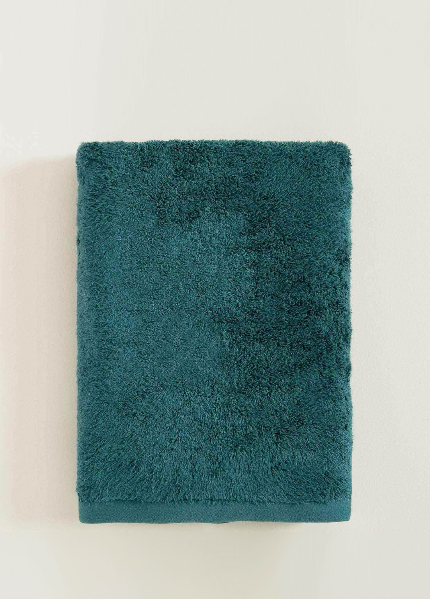 Solid Yeşil Banyo Havlusu 85x150 cm