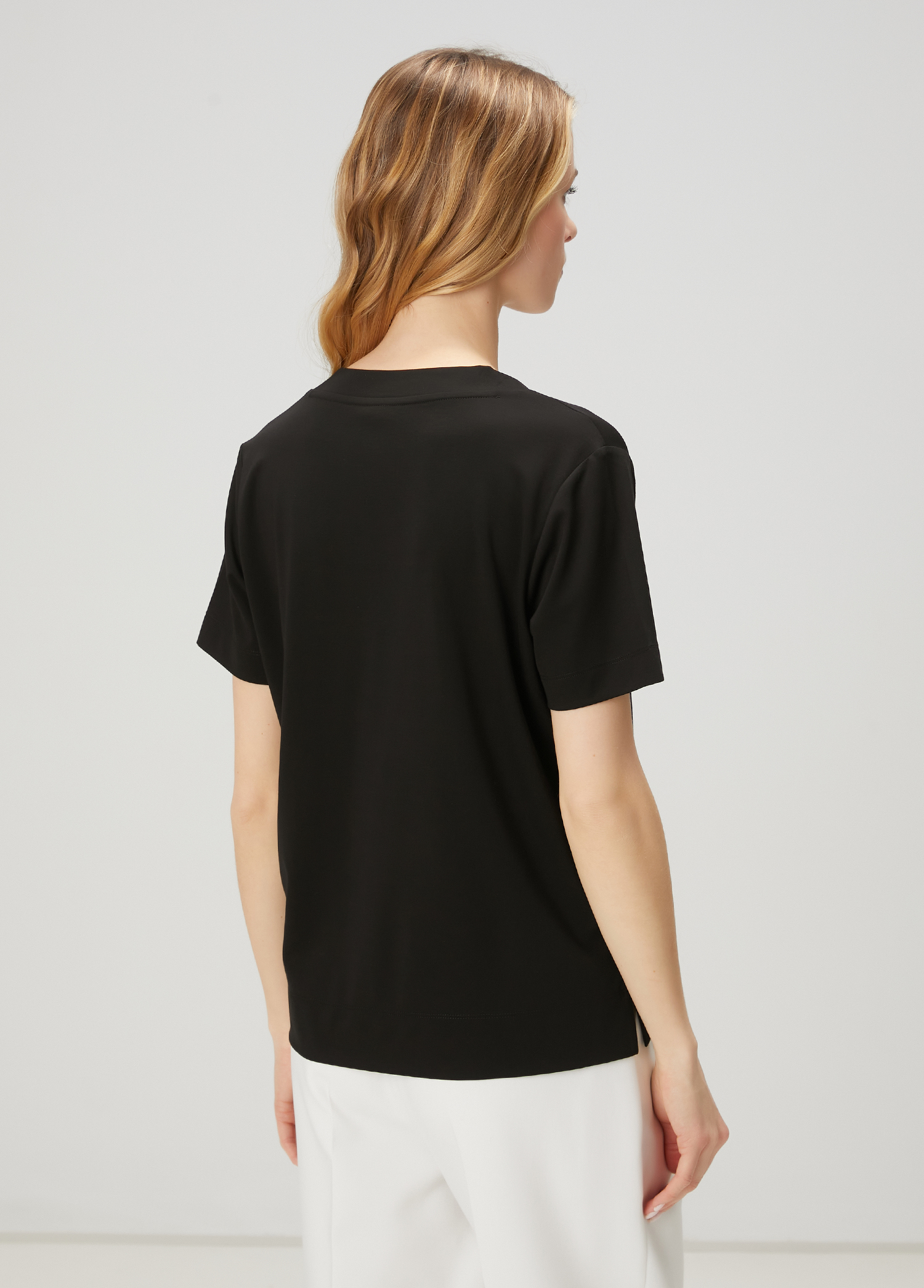 Siyah Basic T-shirt_4