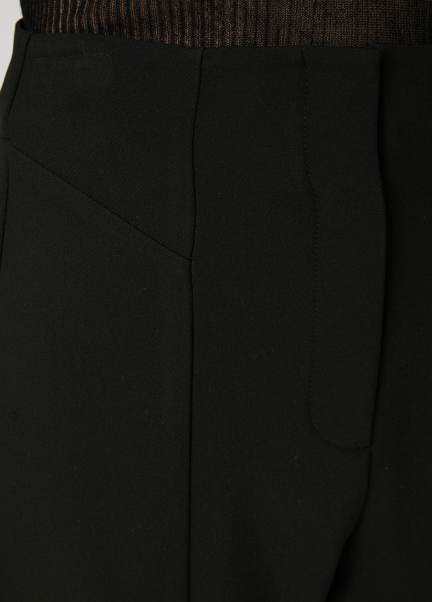 Siyah Slim Fit Pantolon_5