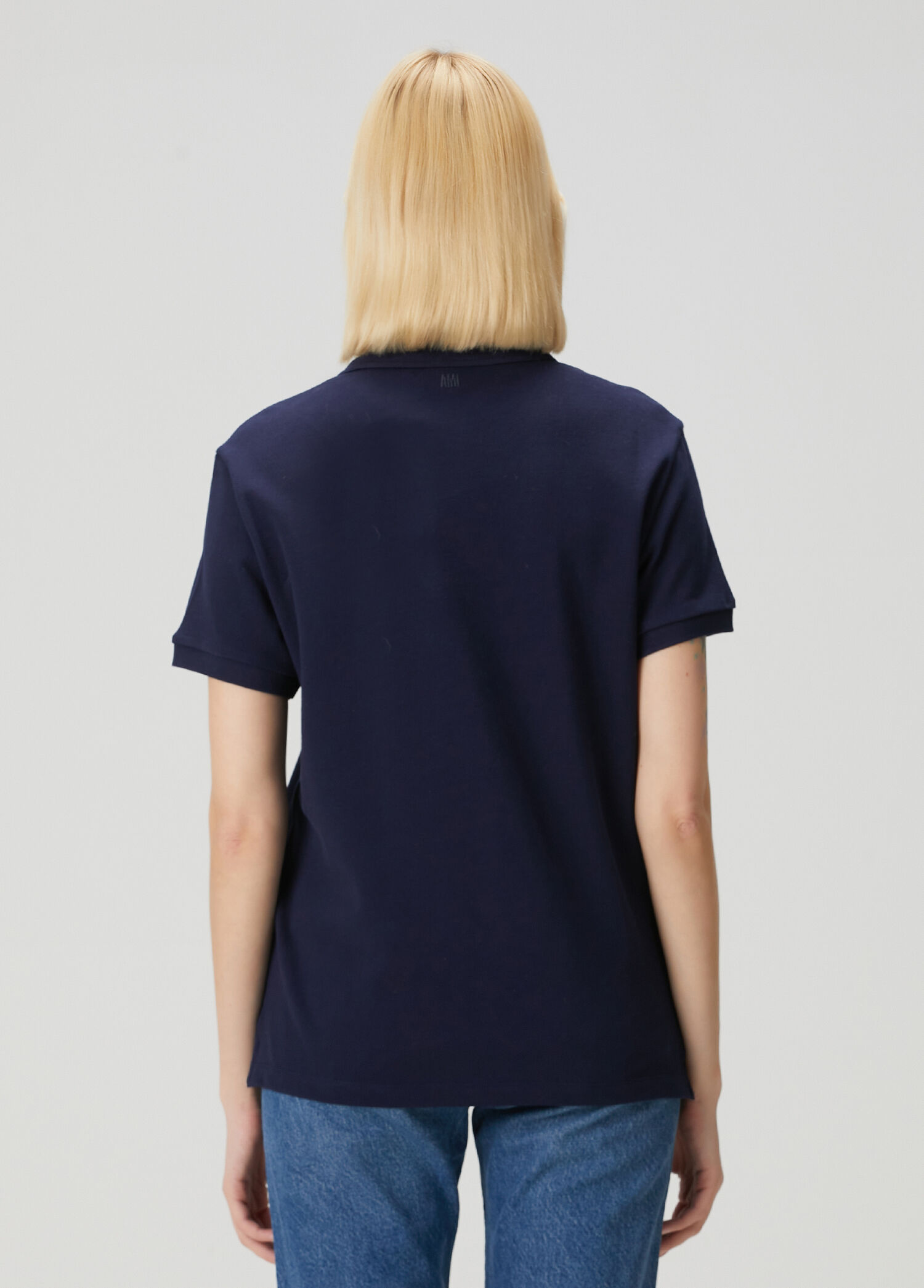 Ami Paris Lacivert Kadın Lacivert Polo T-shirt 1903257 | Beymen
