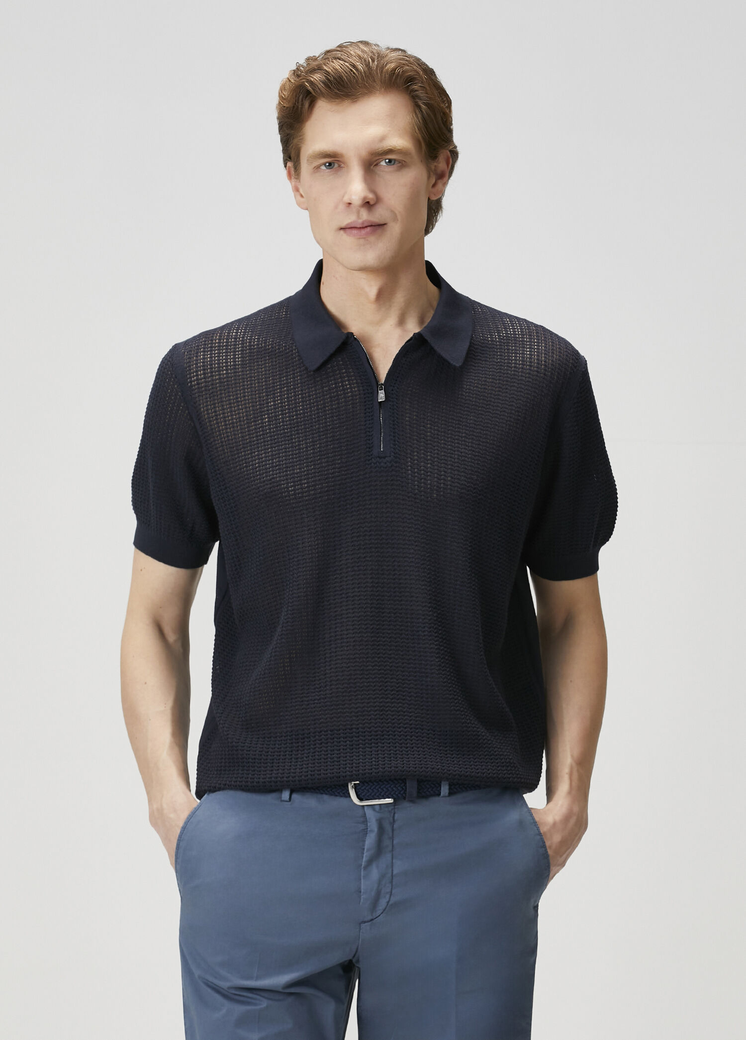 Lacivert Polo Triko