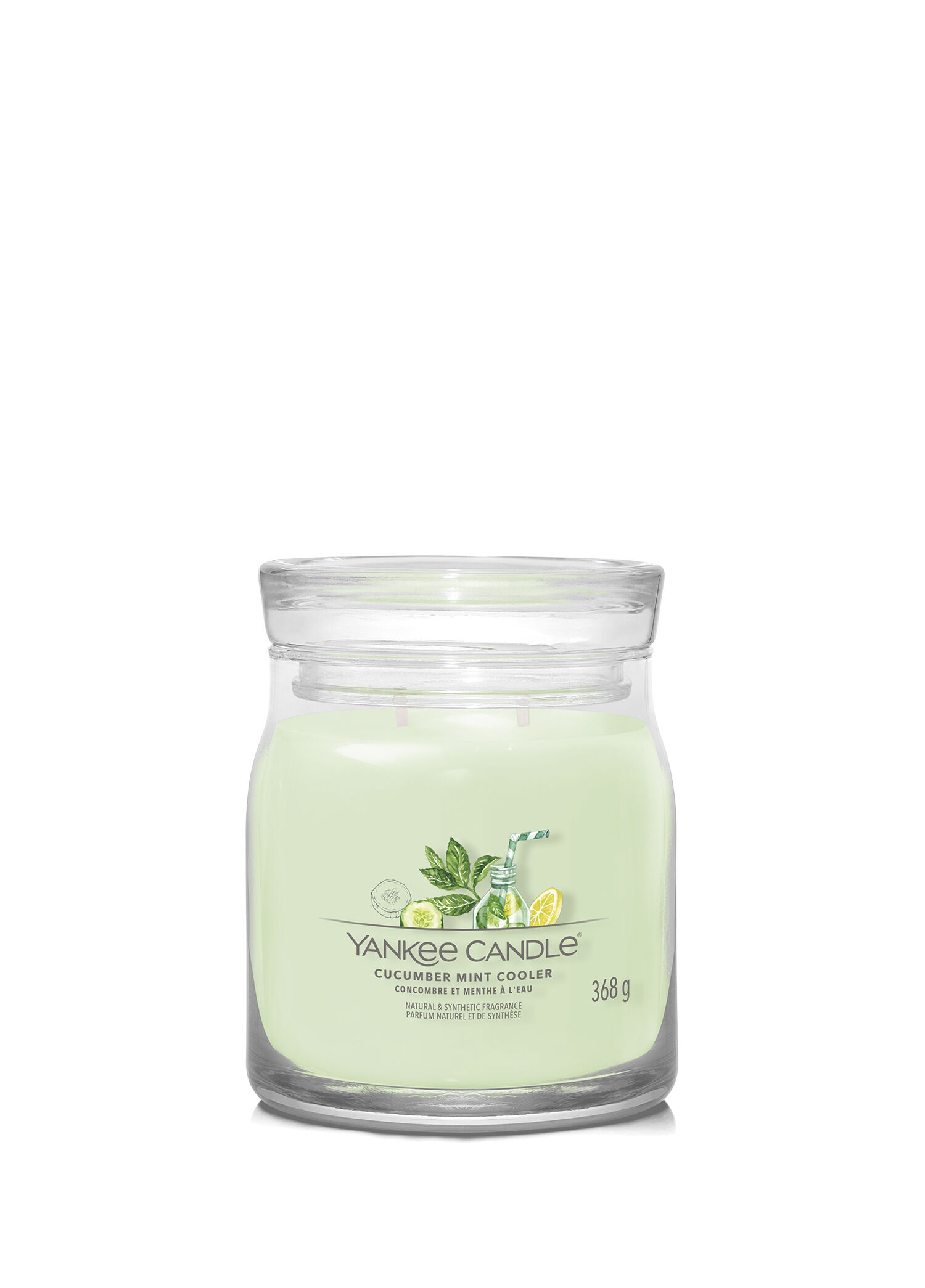 Cucumber Mint Cooler Kokulu Yeşil Mum 368 g