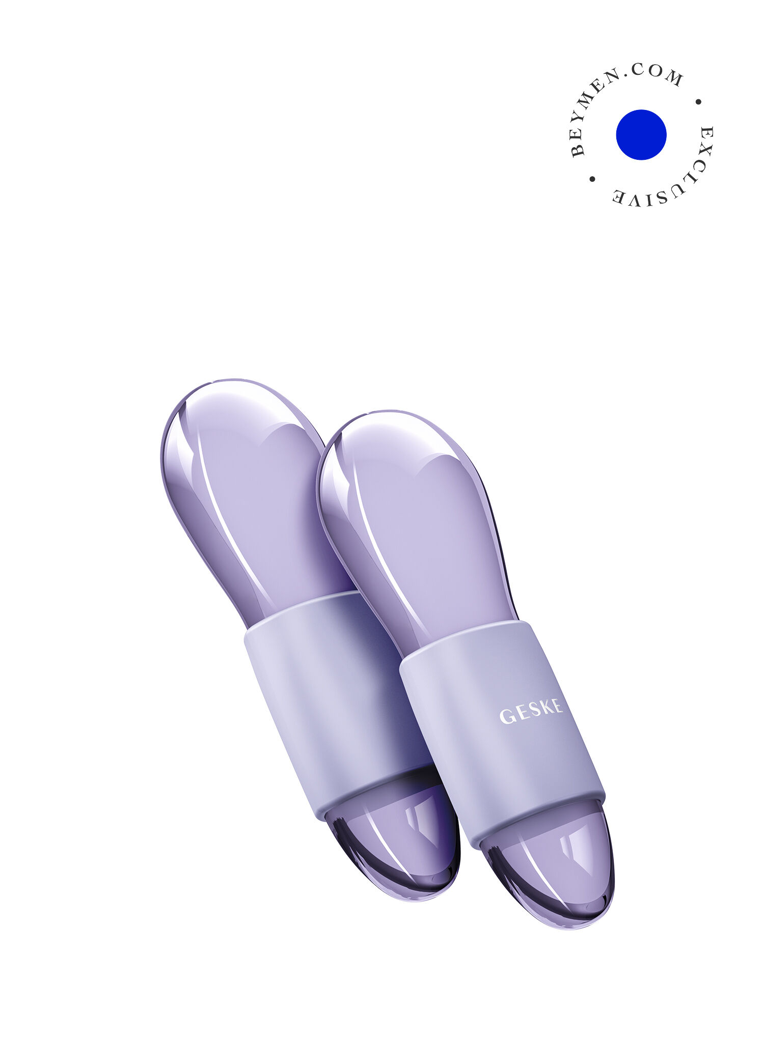 Cool & Warm Duo Eye Massager Purple Sıcak ve Soğuk Göz ve Yüz Masaj Aleti