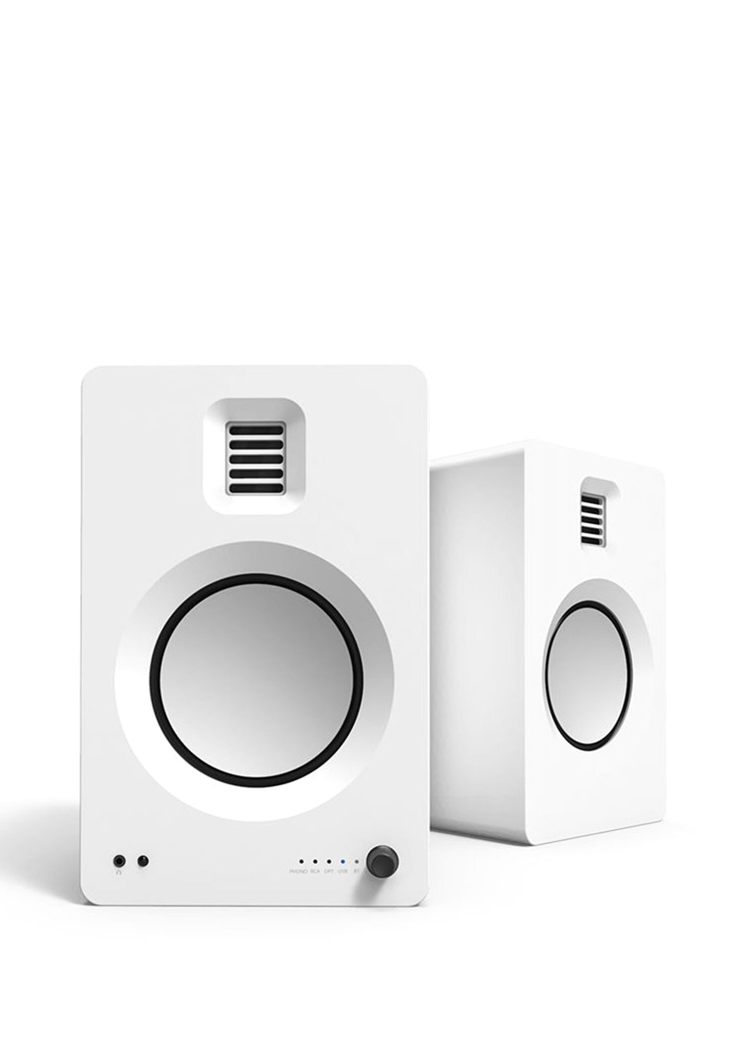 TUK Mat Beyaz Çift Hi-Fi Aktif Hoparlör