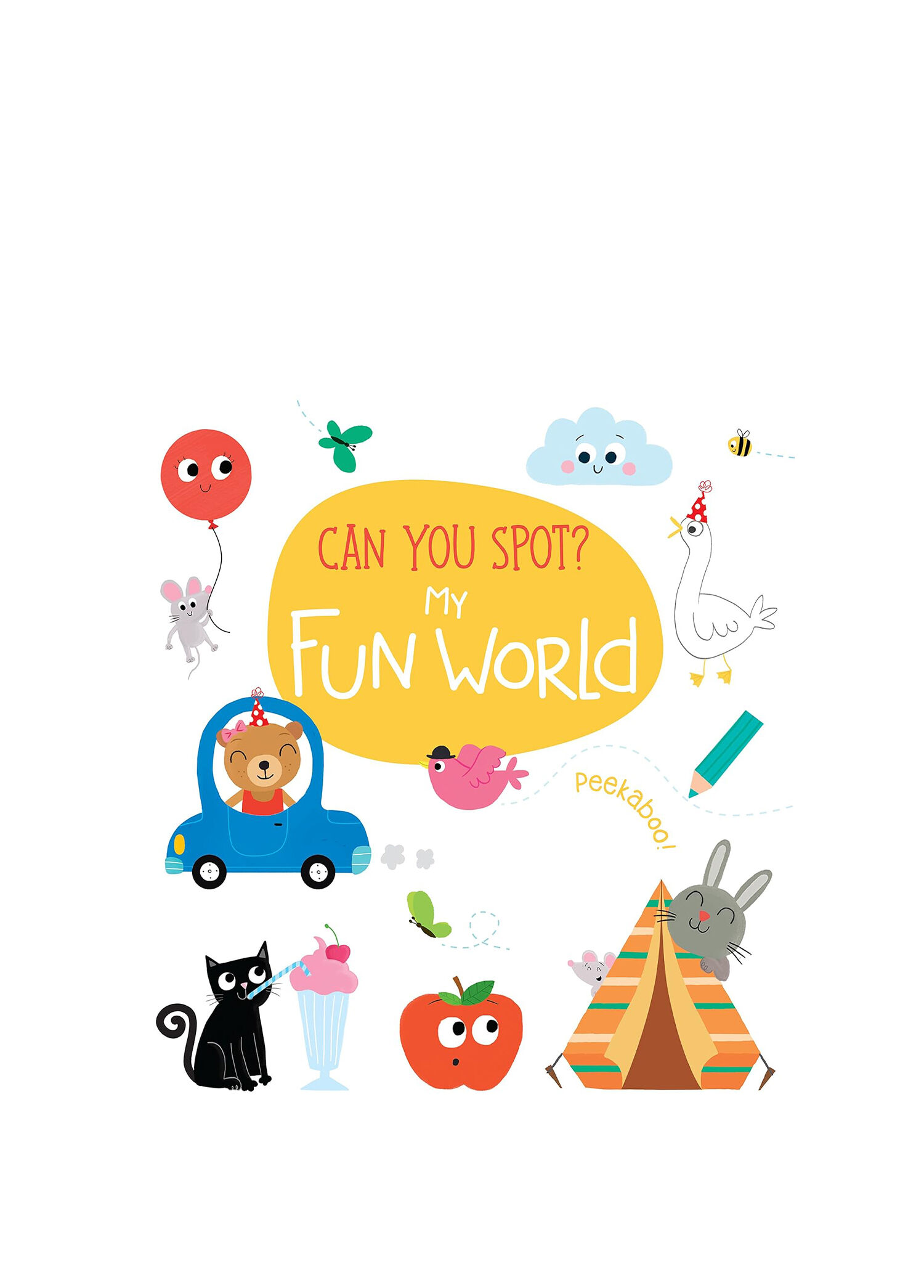 Can You Spot?: My Fun World Çocuk Yabancı Dil Kitabı