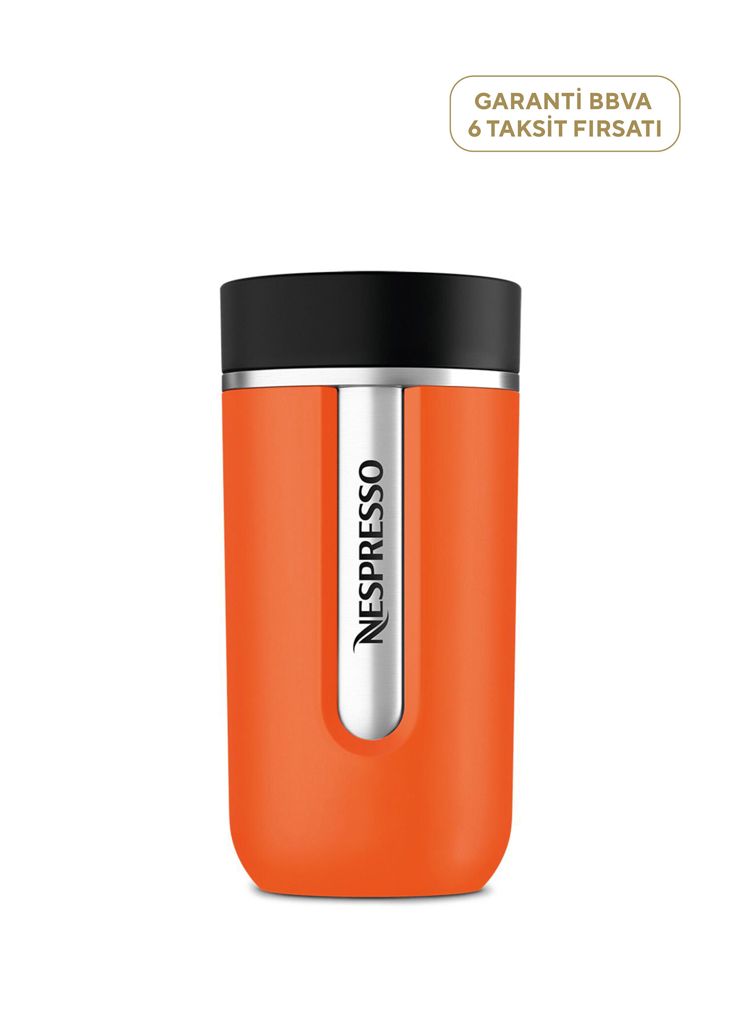 Travel Mandarin Turuncu Çelik Termos 400 ml