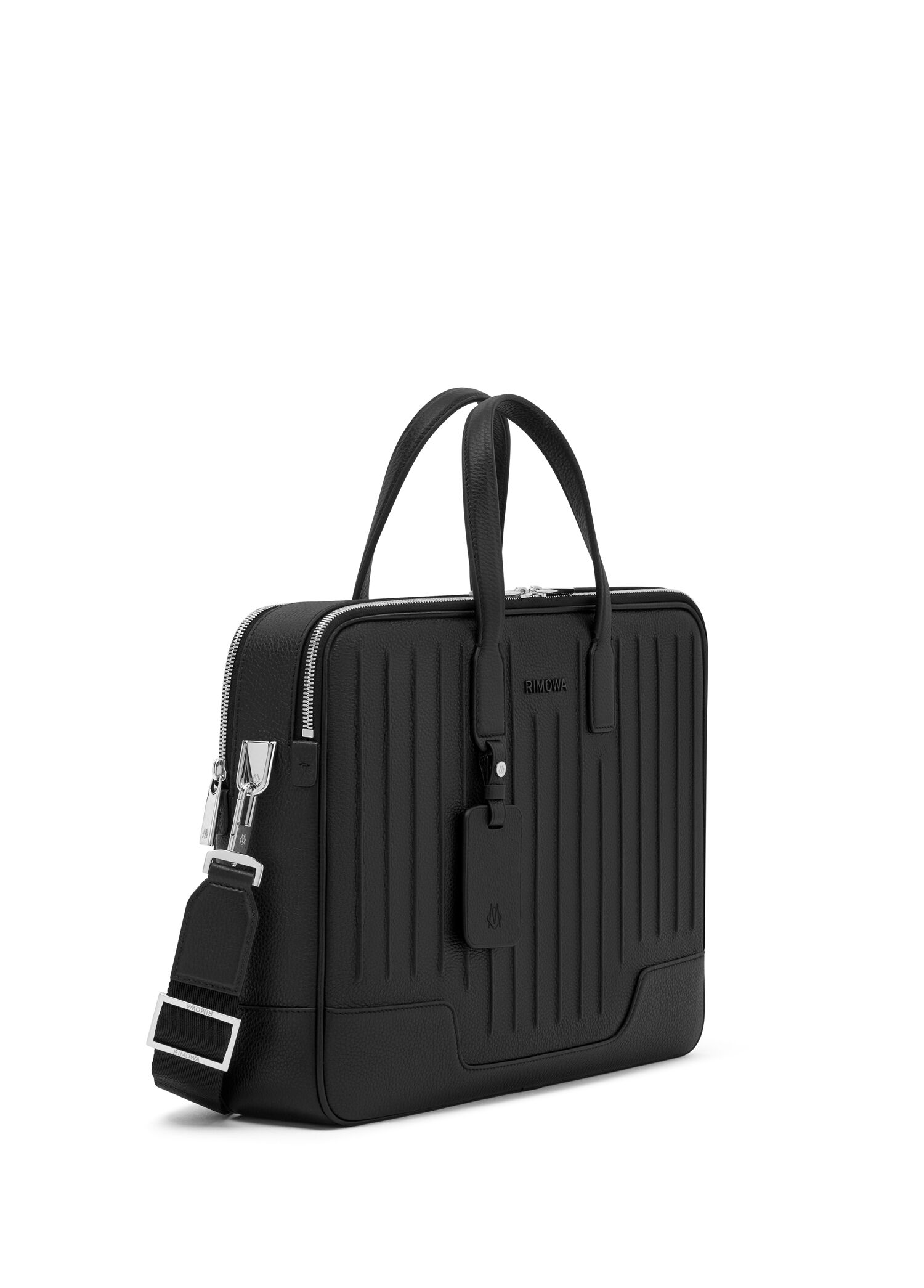 RIMOWA Siyah Erkek Never Still Siyah Deri Evrak Çantası 1883262