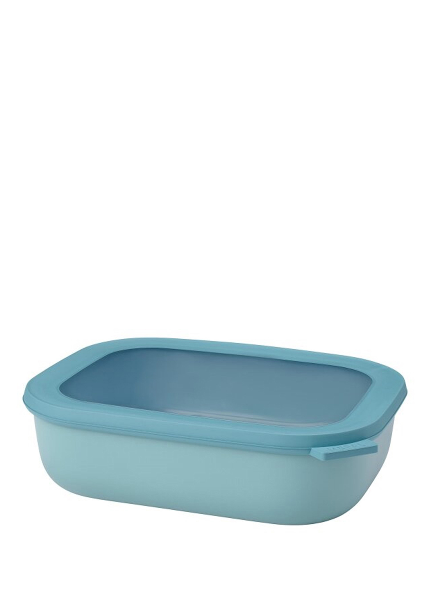 Multi Bowl Cirqula Rectangular Su Yeşili Yemek Kabı 2000 ml