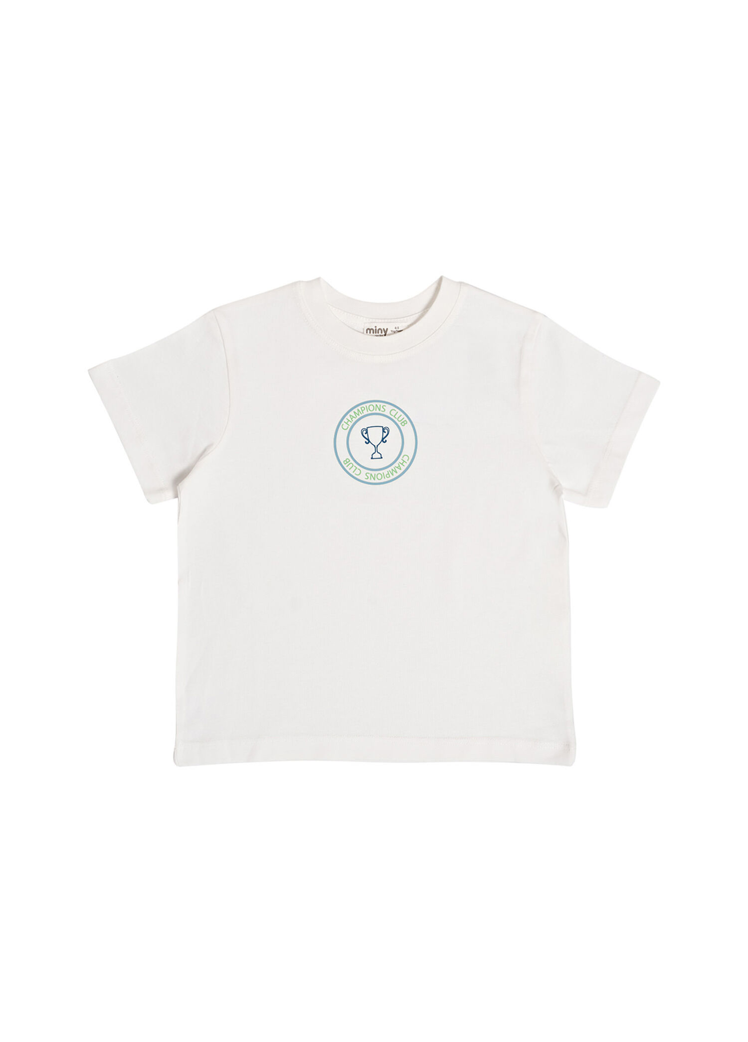 Beyaz Erkek Çocuk T-Shirt