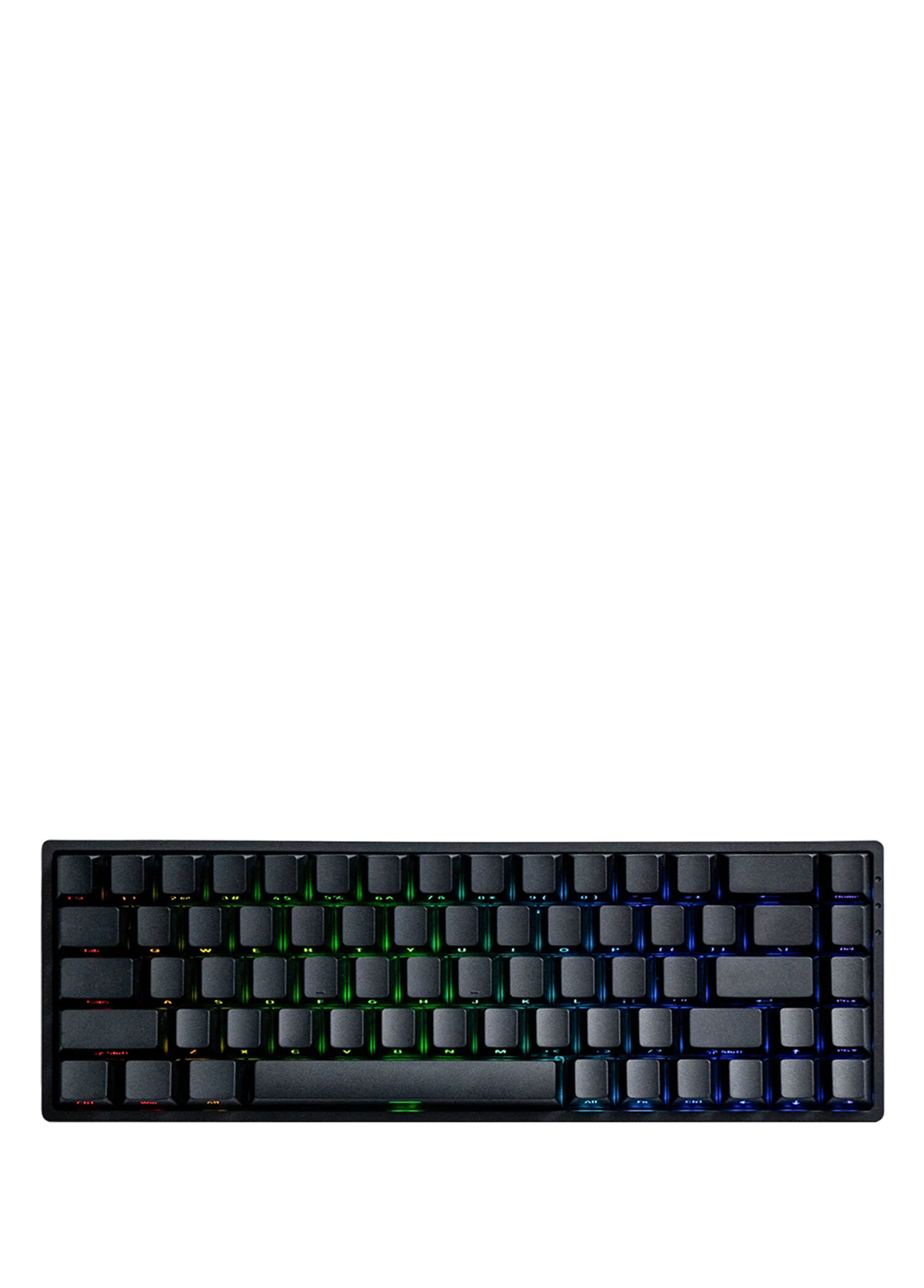 Monsgeek FUN68 HE Black %65 Glare Manyetik Switch 8K Hz Hall Effect Hotswap RGB Kablosuz İngilizce Mekanik Gaming Klavye