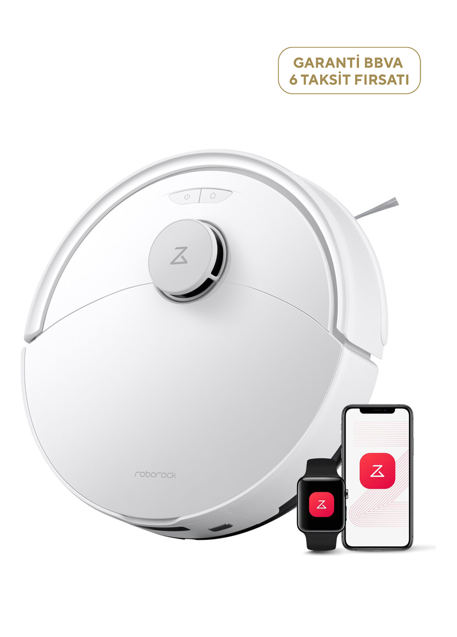 Q8 Max Pro Beyaz Akıllı Robot Süpürge