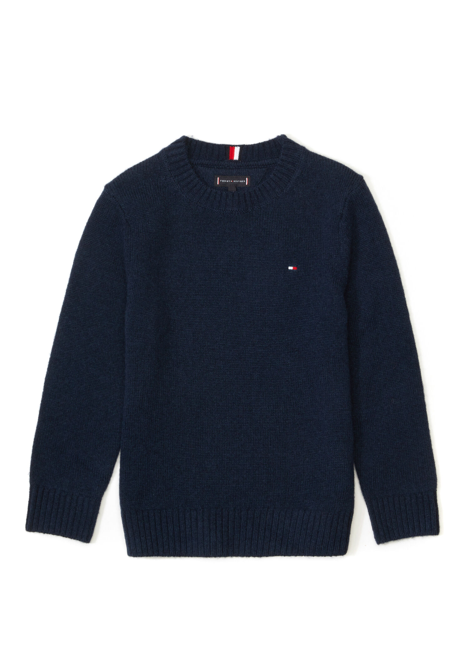 Lambswool Mavi Erkek Çocuk Yün Triko