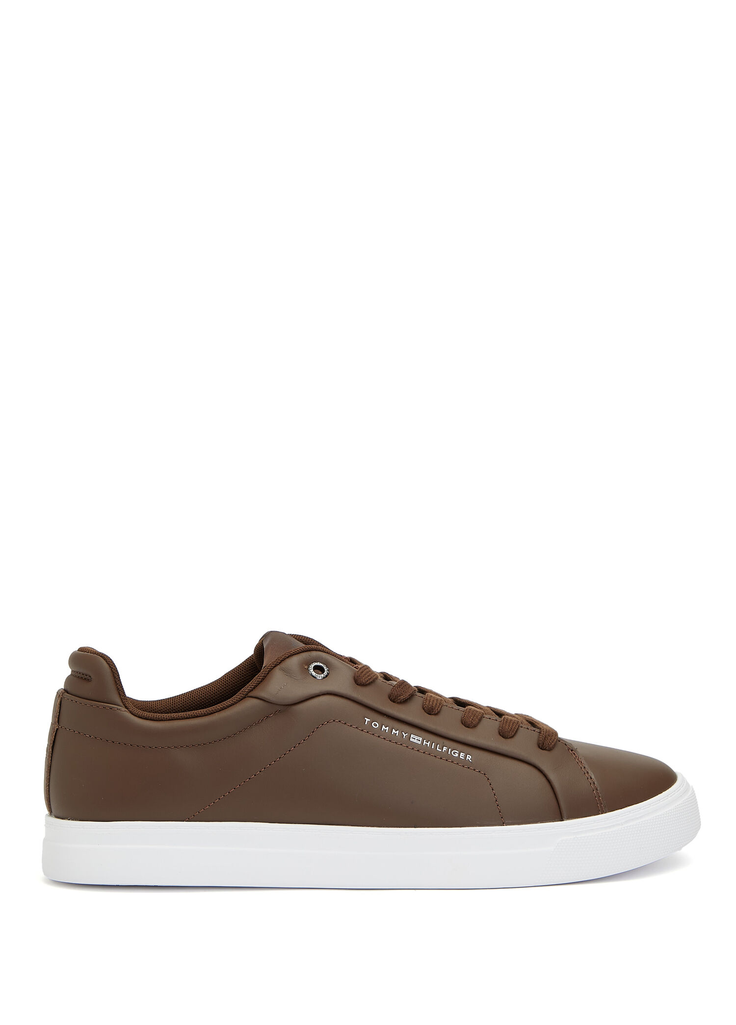 Icon Court Light Kahverengi Erkek Deri Sneaker