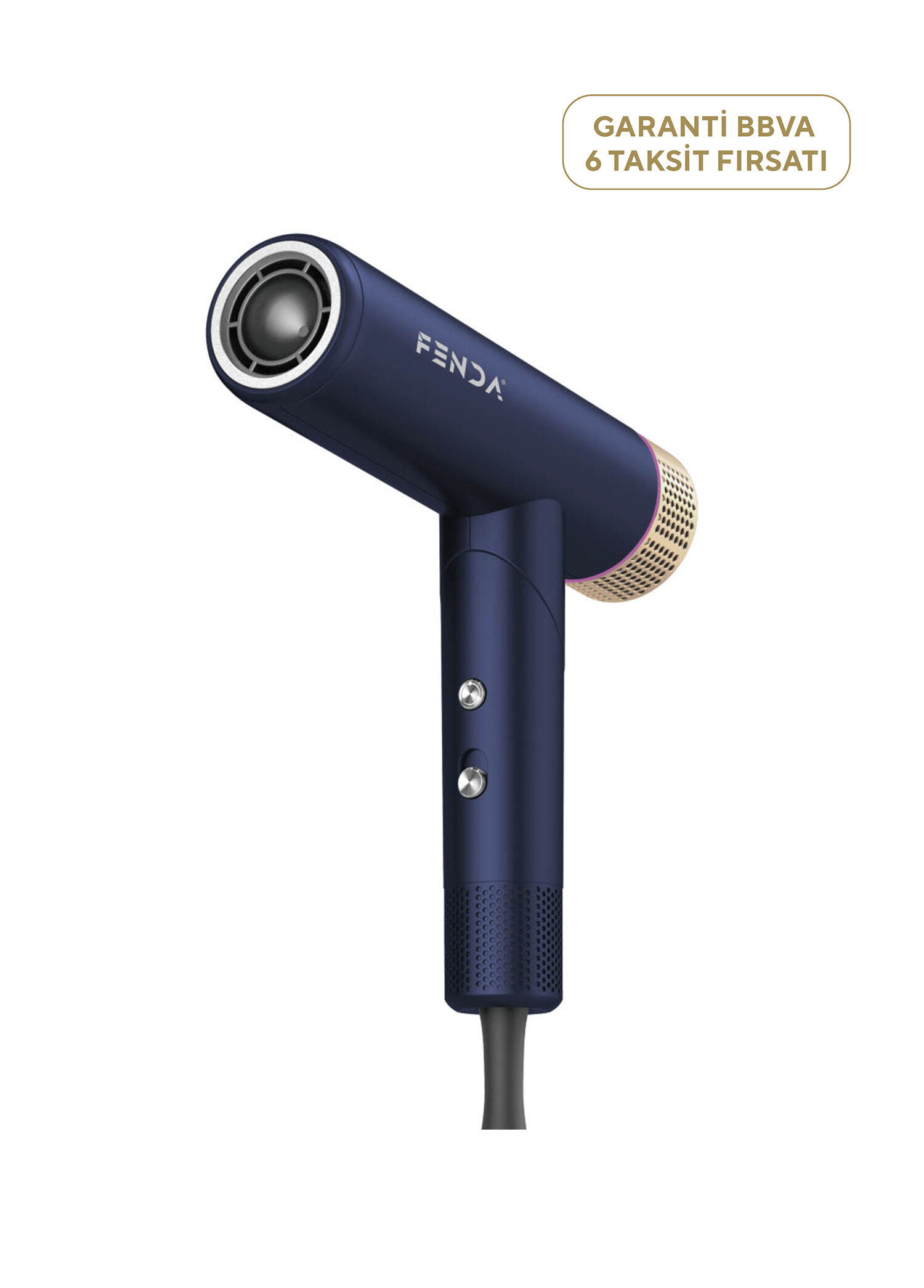 Katlanabilir Profesyonel Mavi Saç Kurutma Makinesi FNDSACKR0002BLUE