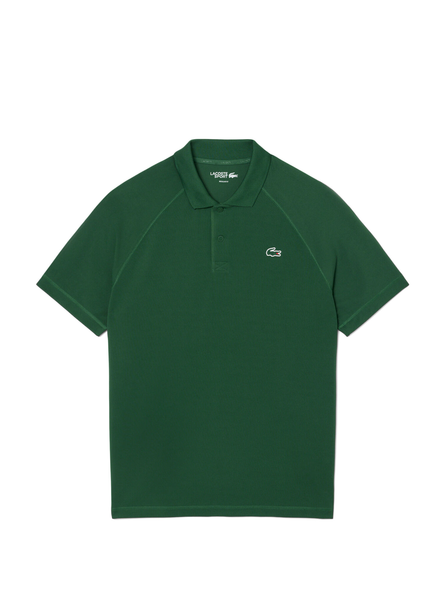 Yeşil Polo Yaka Regular Fit Ultra Dry Kısa Kollu Erkek T-shirt