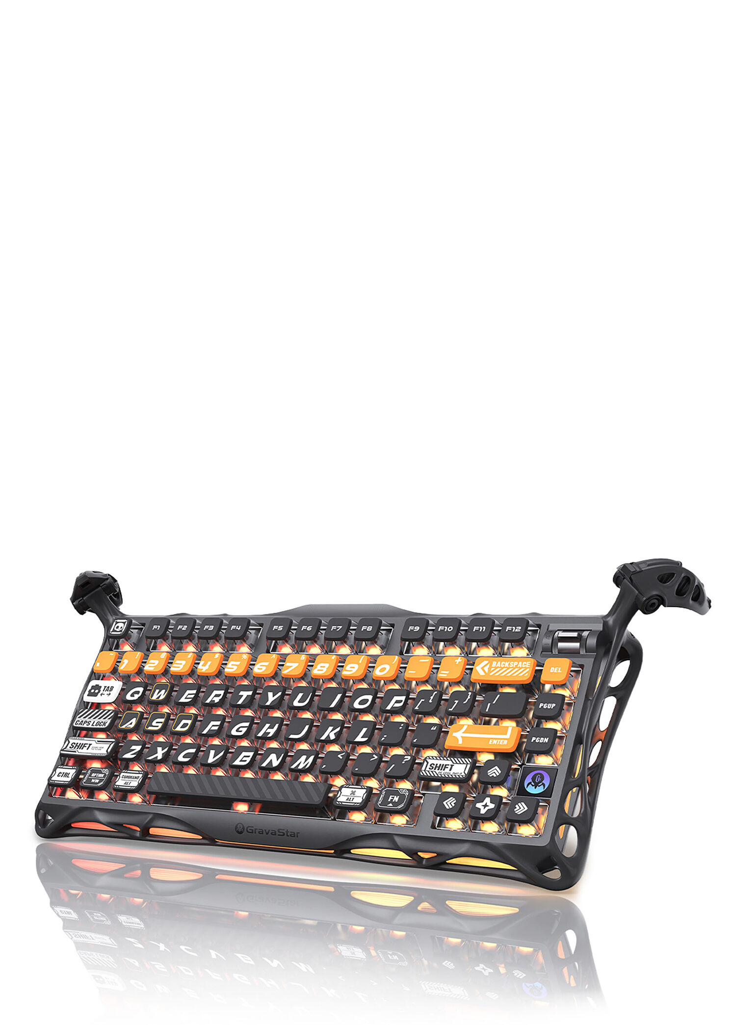 Mercury K1 Pro RGB CyberFlare Kablosuz Mekanik Gaming Klavye
