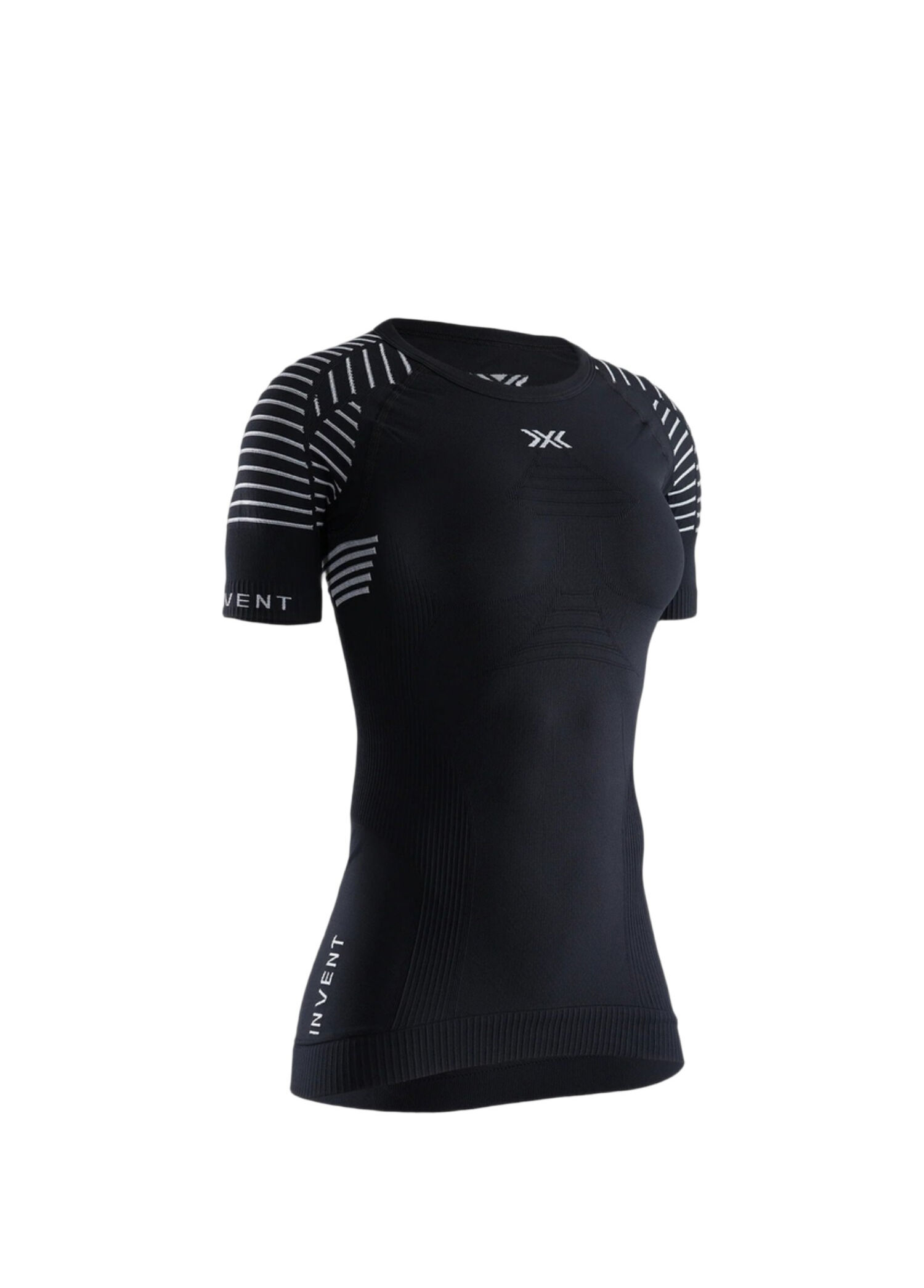 Invent 4.0 LT Shirt SH SL Siyah Kısa Kollu Kadın Spor T-shirt