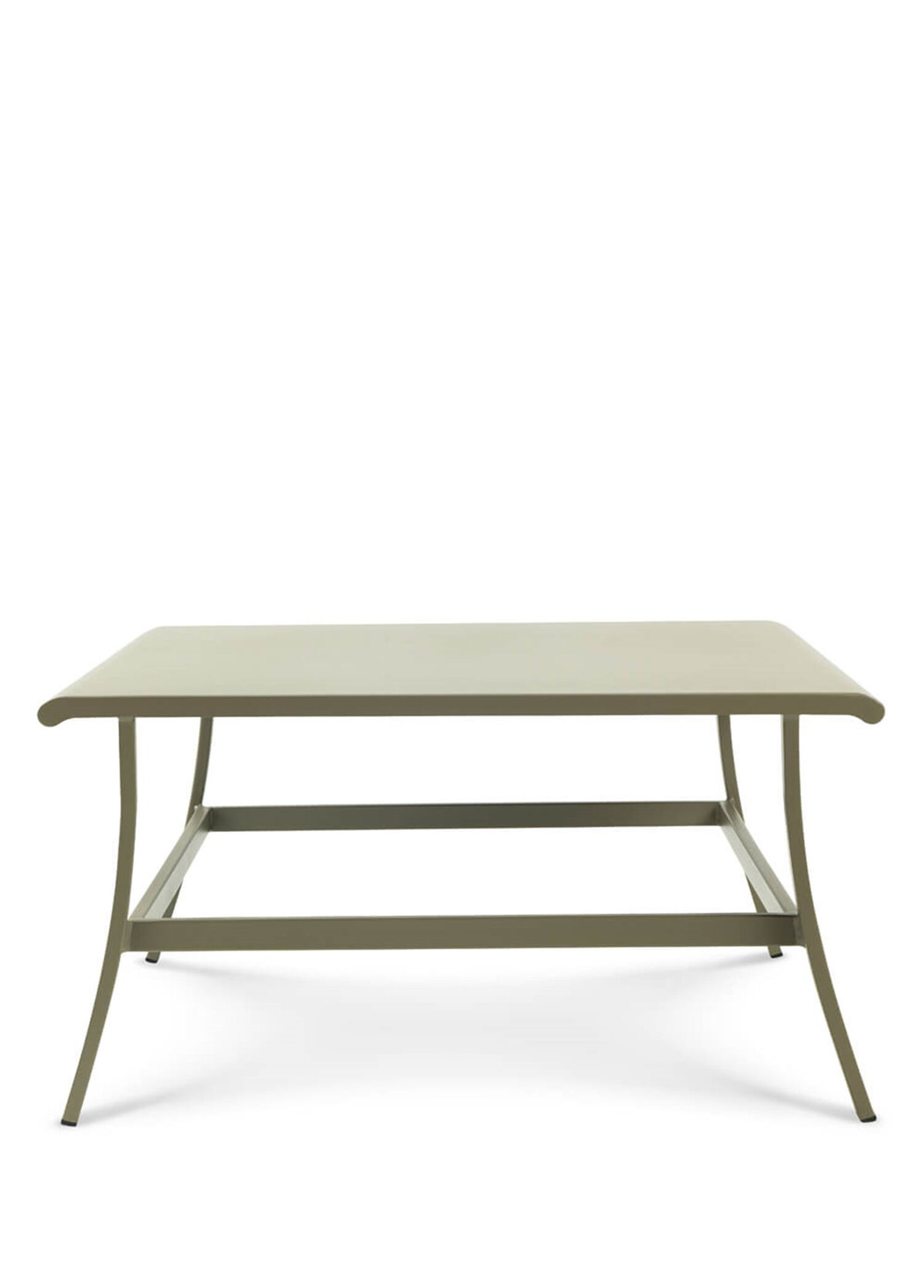 Elisir Mud Grey Metal Bahçe Sehpası