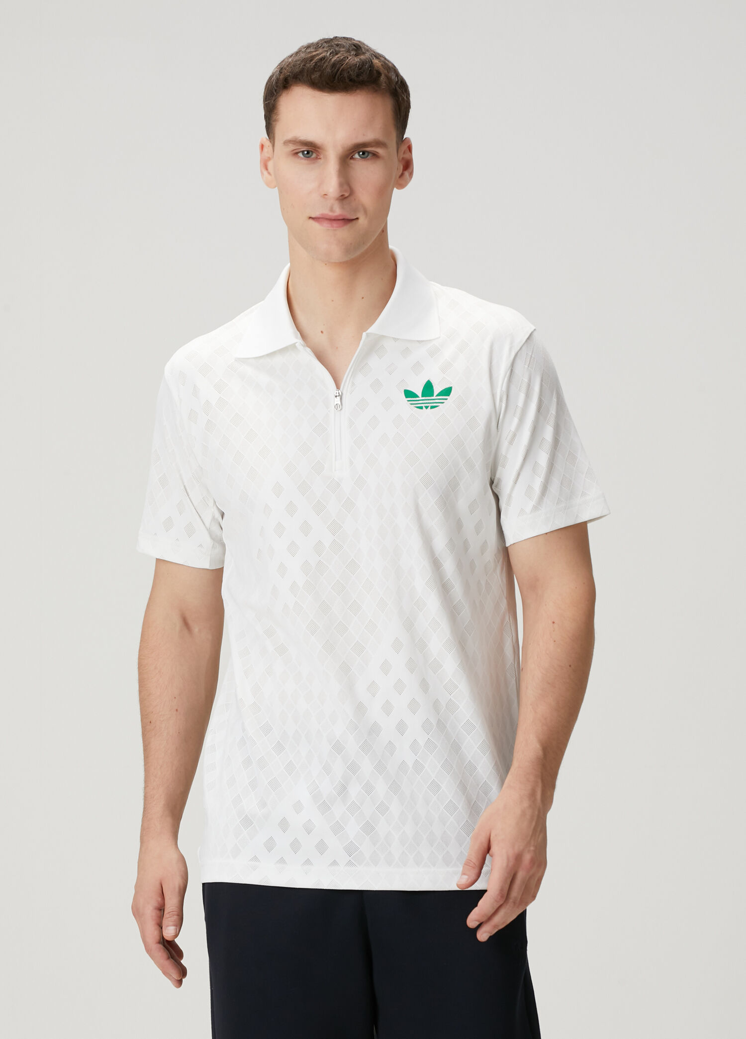 Adidas - Tennis Pro Climacool+ Free Lift Beyaz Polo T-shirt - Beyaz