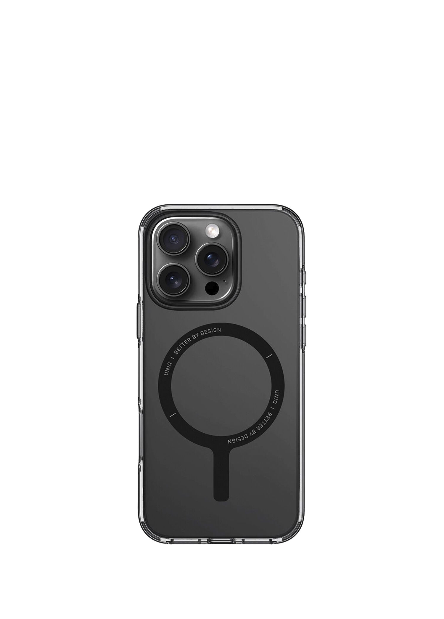 Clario iPhone 16 Pro Siyah MagSafe Uyumlu Telefon Kılıfı