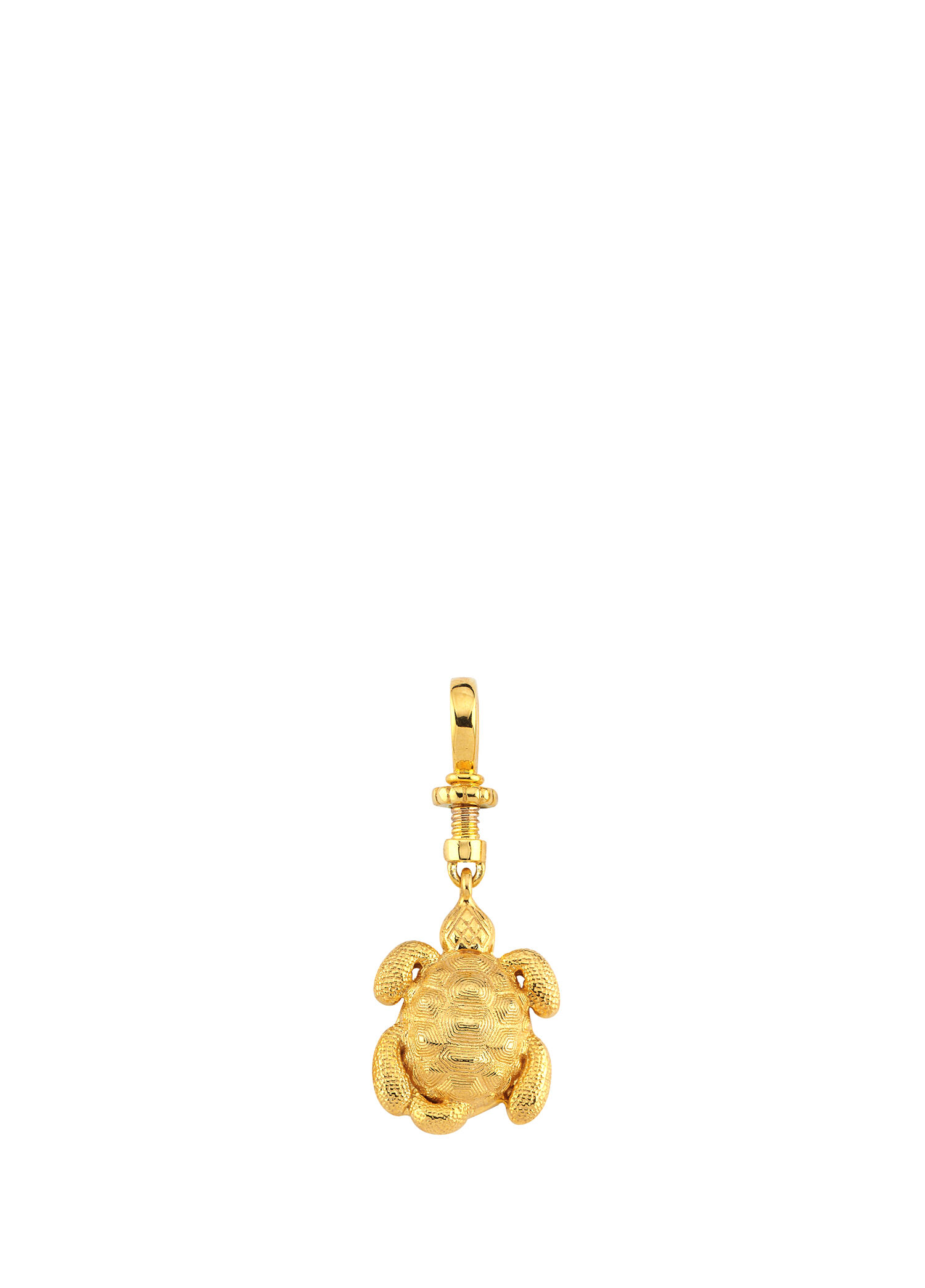Mini Turtle Kadın Altın Kaplama Kolye Ucu