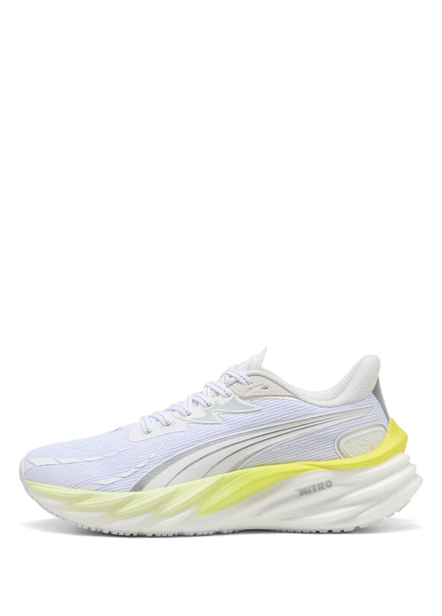 Puma PUMA White-Apple Spritz Kadın VeloCITY Nitro 4 White Apple