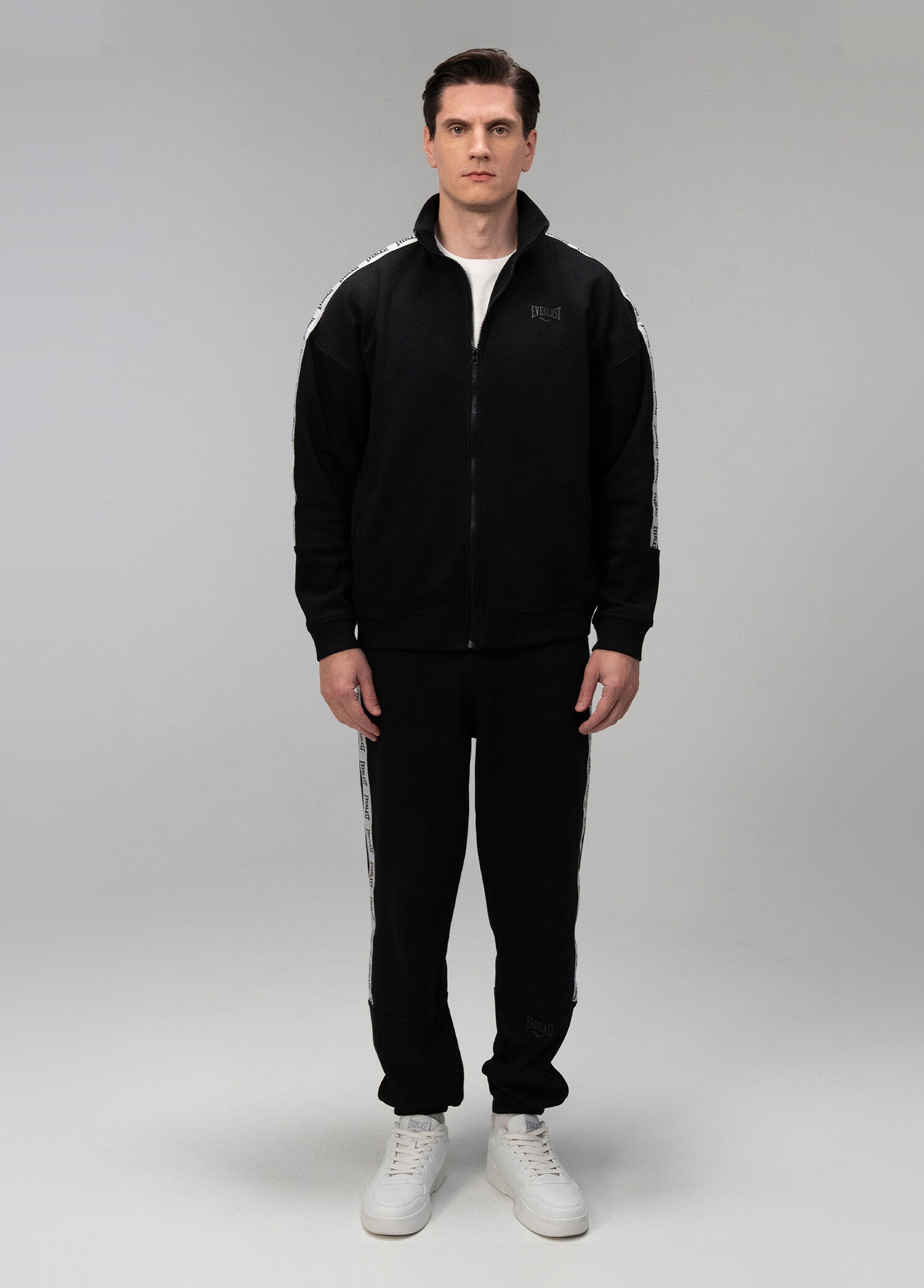Retro Collection Siyah Oversize Erkek Eşofman Altı