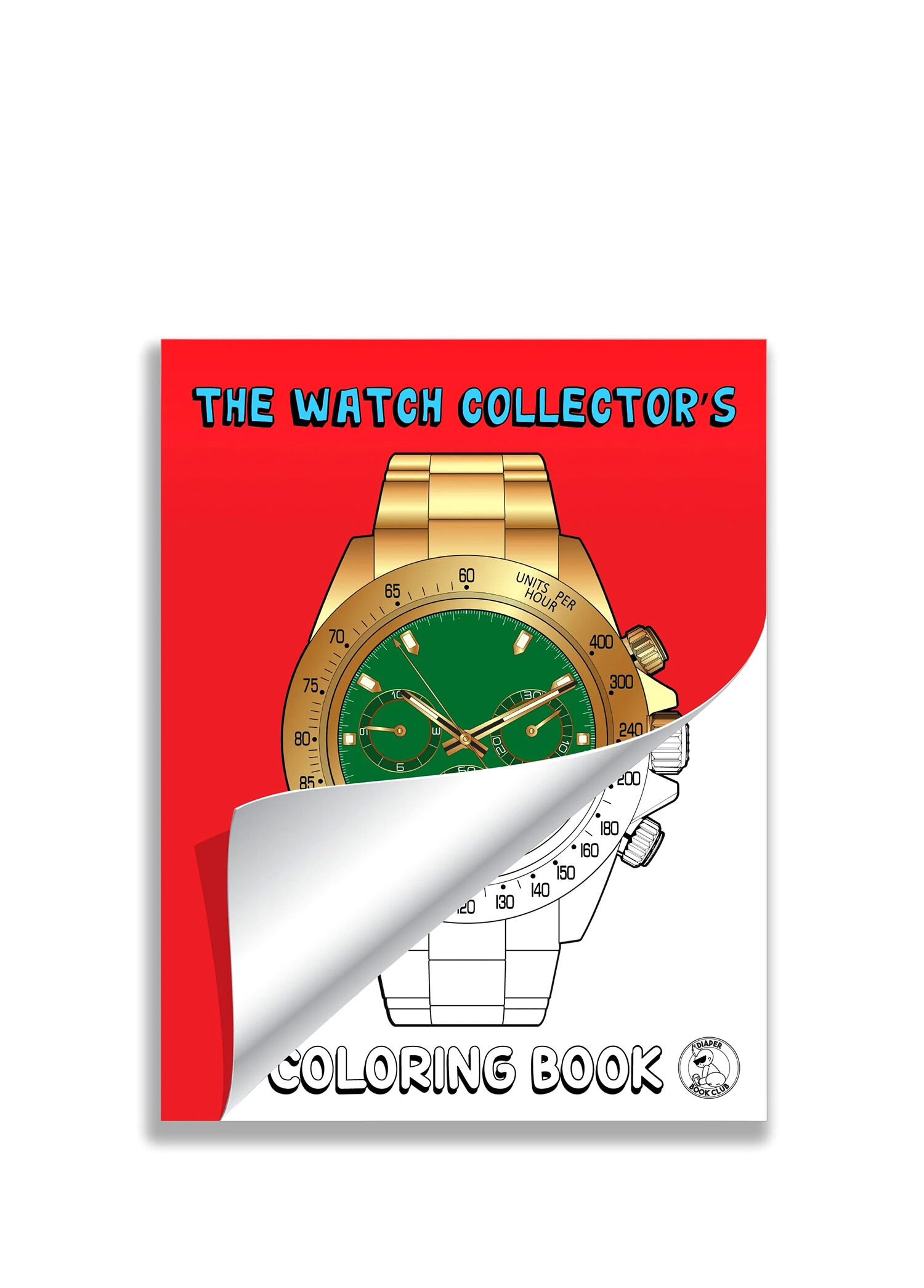 The Watch Collector's Coloring Book Çocuk Boyama Kitabı