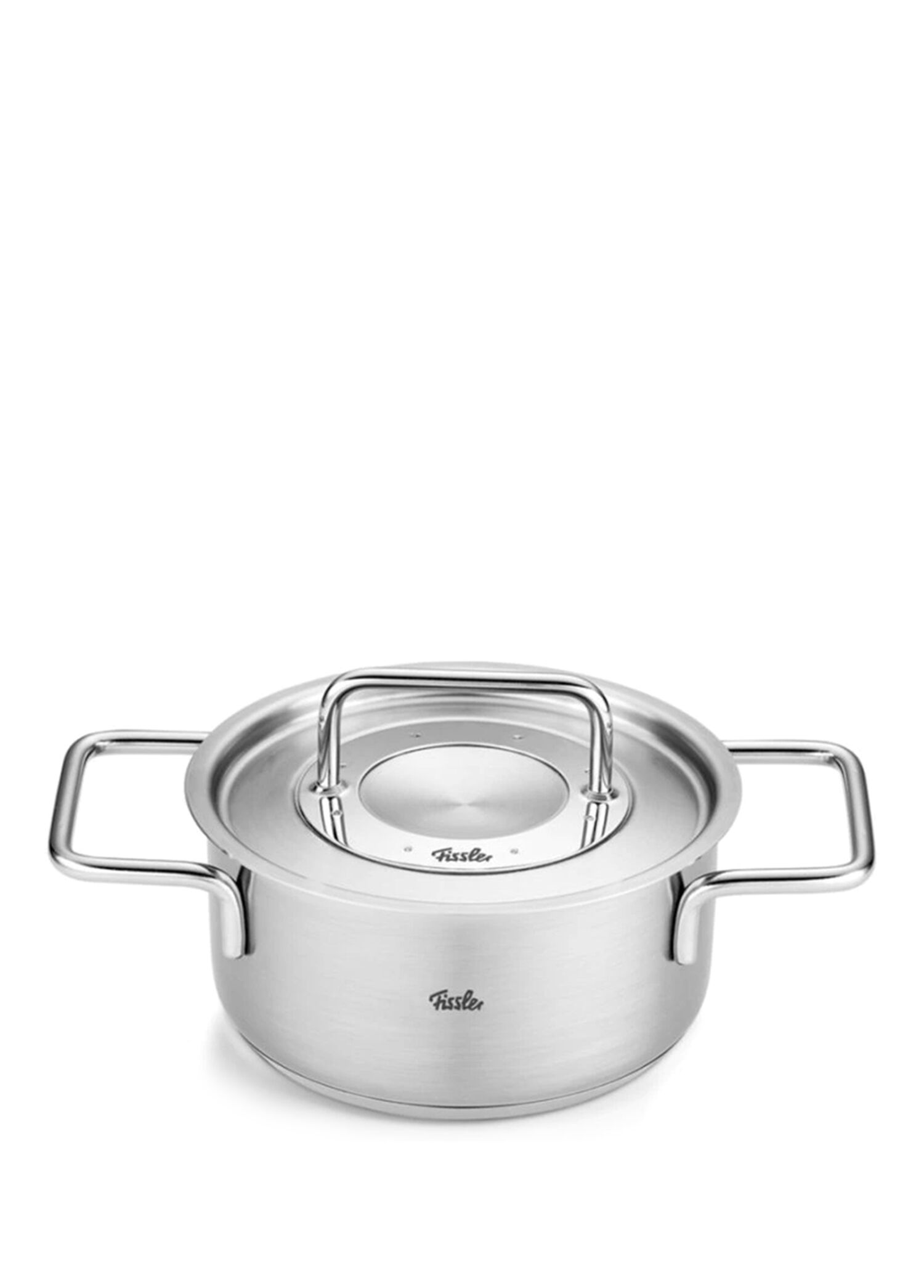 P Fissler Pure Collection Metal Kapakli Celik Tencere 16 Cm