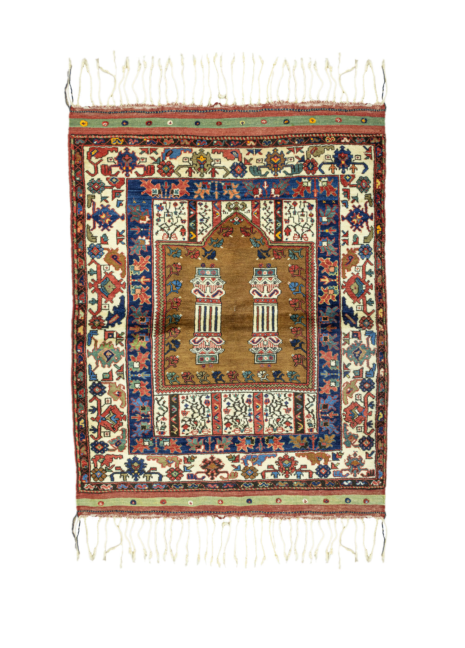 Bukan El Dokuma Dazkırı Halısı 128 x 147 cm