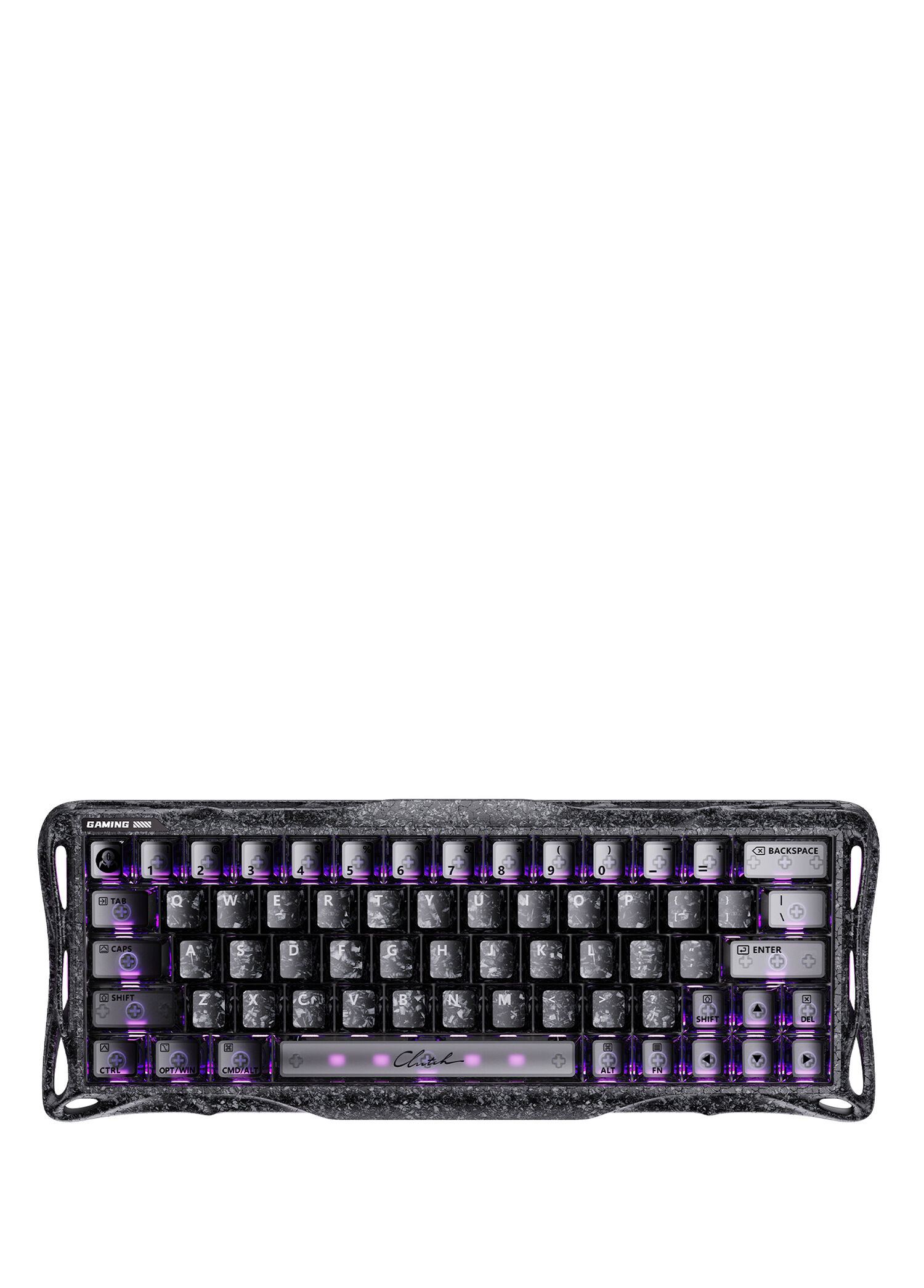 Mercury V60 Pro Cyber Frost Black Manyetik Switch Kablolu Gaming Klavye