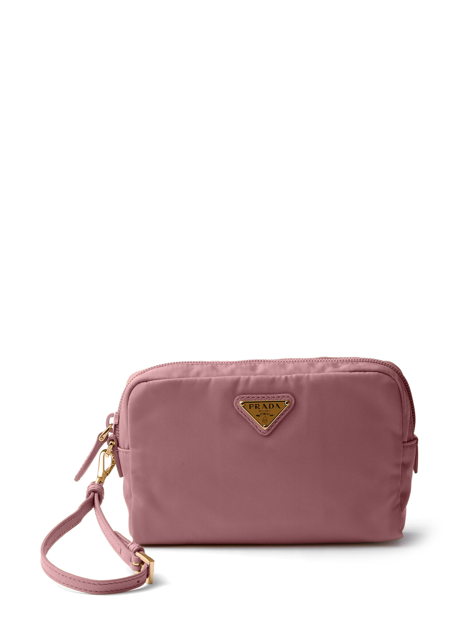Pembe Re-Nylon Kadın Küçük El Portföyü