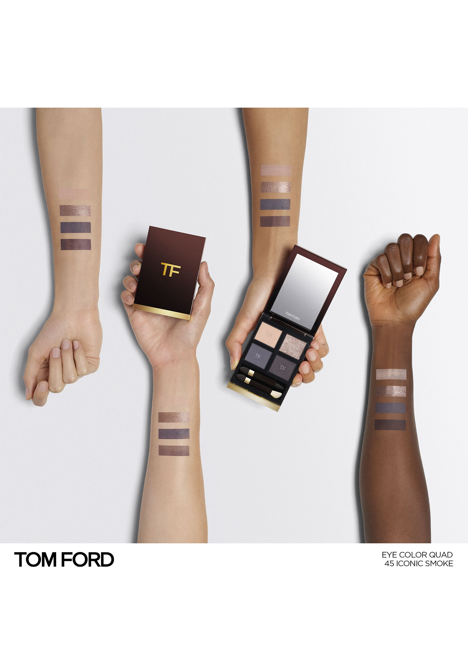 Tom Ford - Eye Color Quad Creme Eyeshadow Iconic Smoke - ICONIC SMOKE