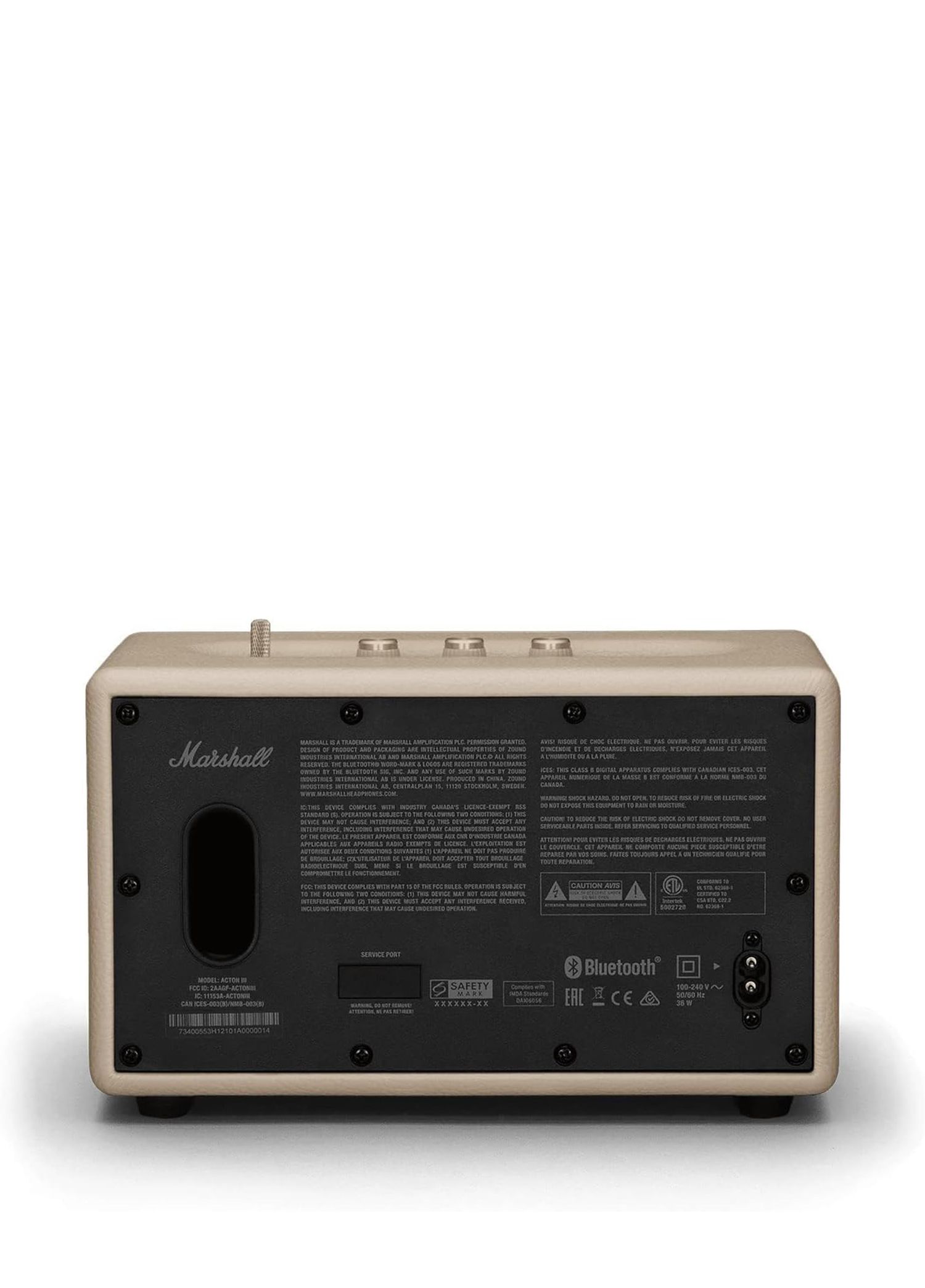 Marshall - Acton III BT Cream Hoparlör - Krem