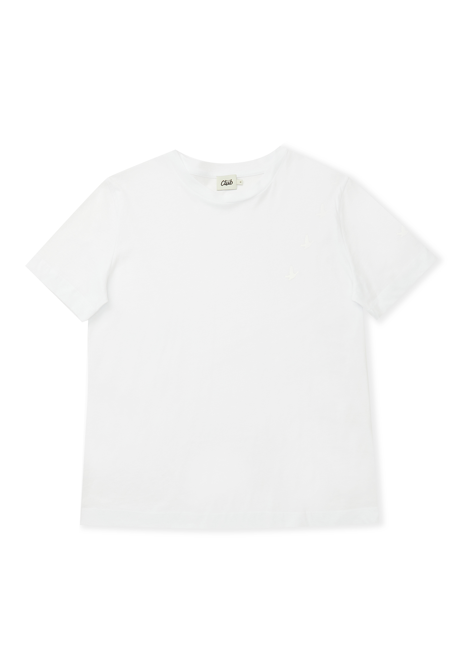 Kırık Beyaz Logolu T-shirt_6