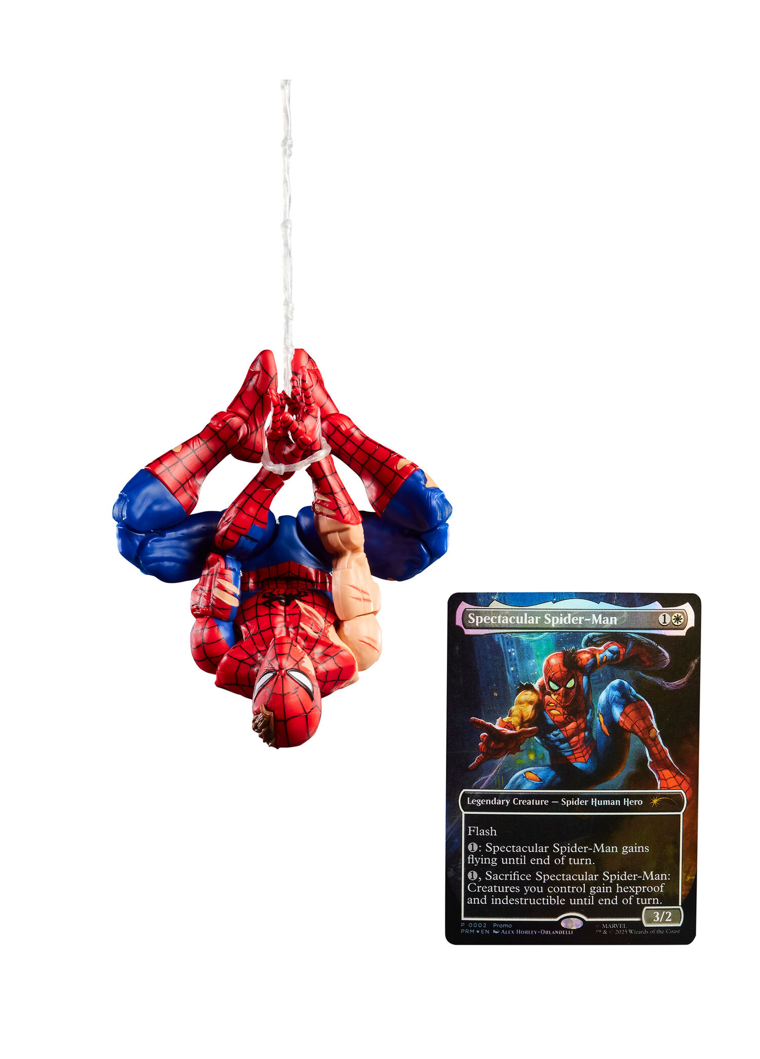 Marvel - Legends Magic: The Gathering Battle-Damaged Spider-Man