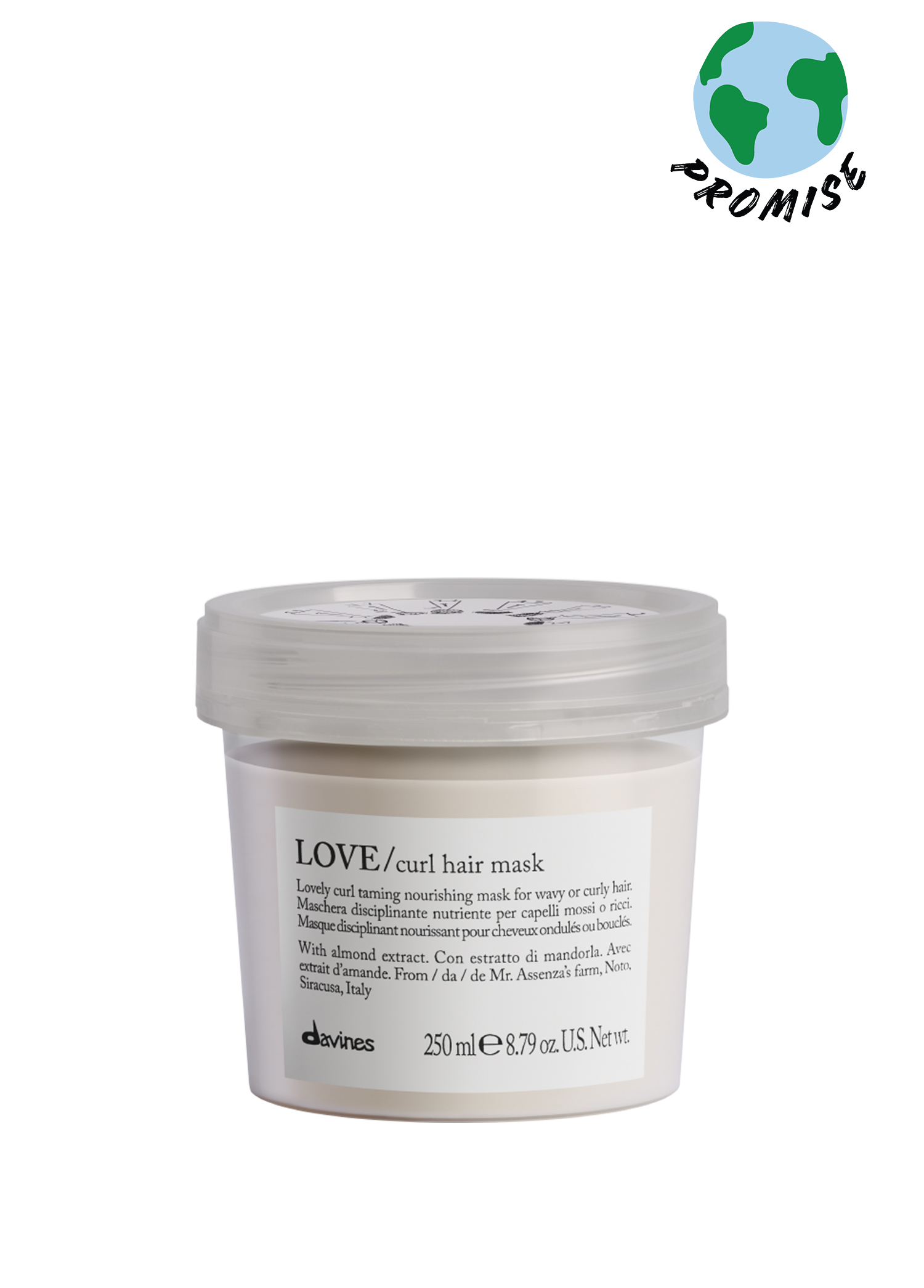 Love Curl Hair Mask Bukleli Saçlar için Bakım Maskesi 250 ml