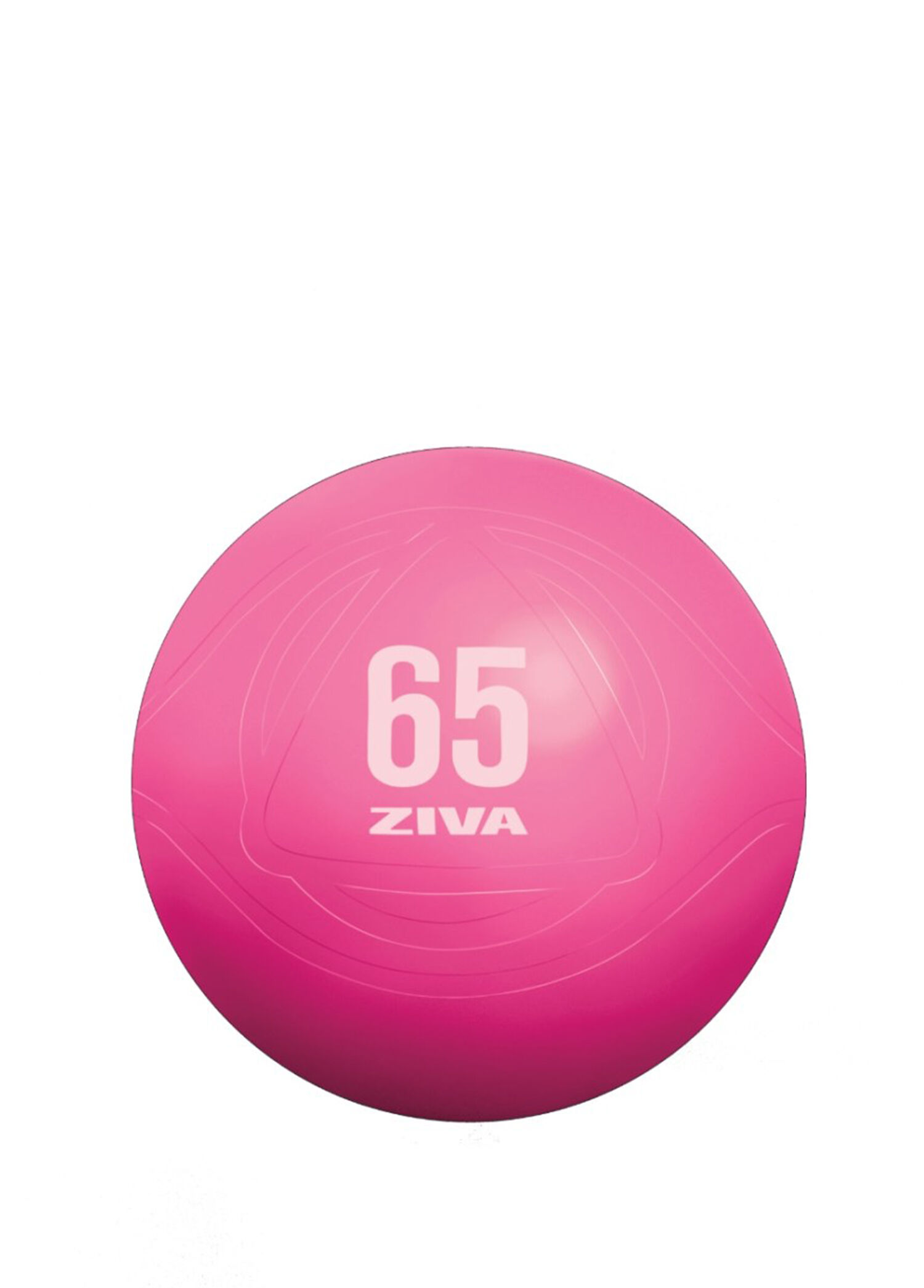 Patlamaya Karşı Dirençli Pembe 65 cm Pilates Topu
