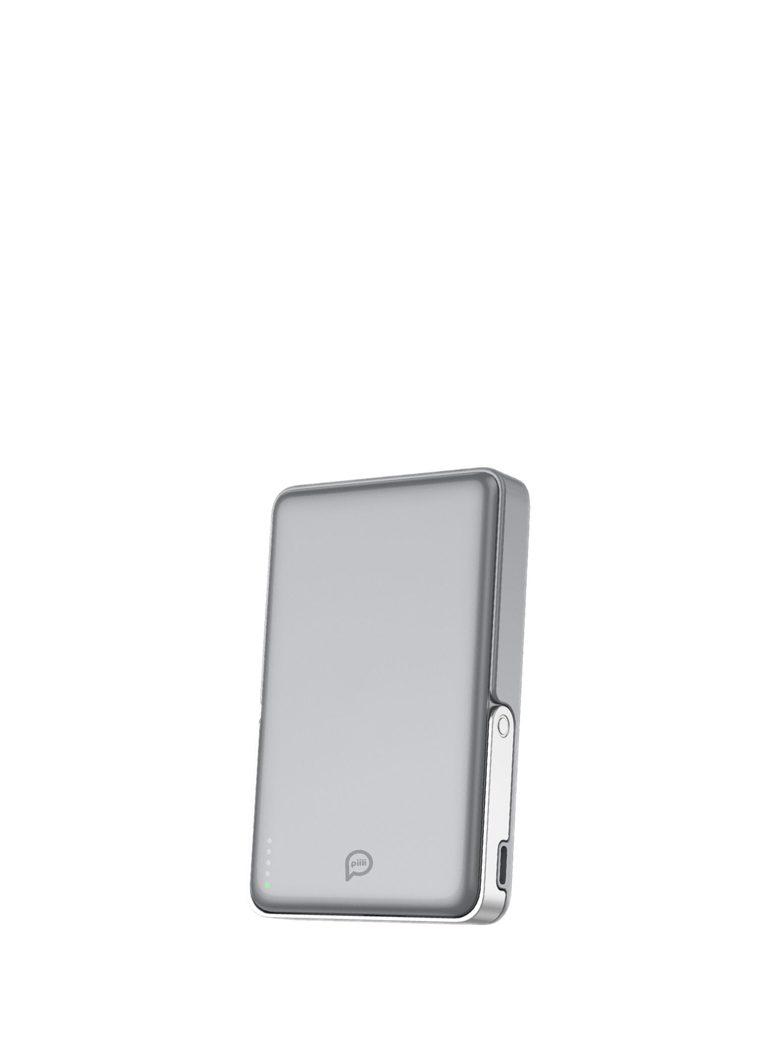 P-MS25 Grey 5000 mAh Standlı MagSafe Uyumlu Powerbank