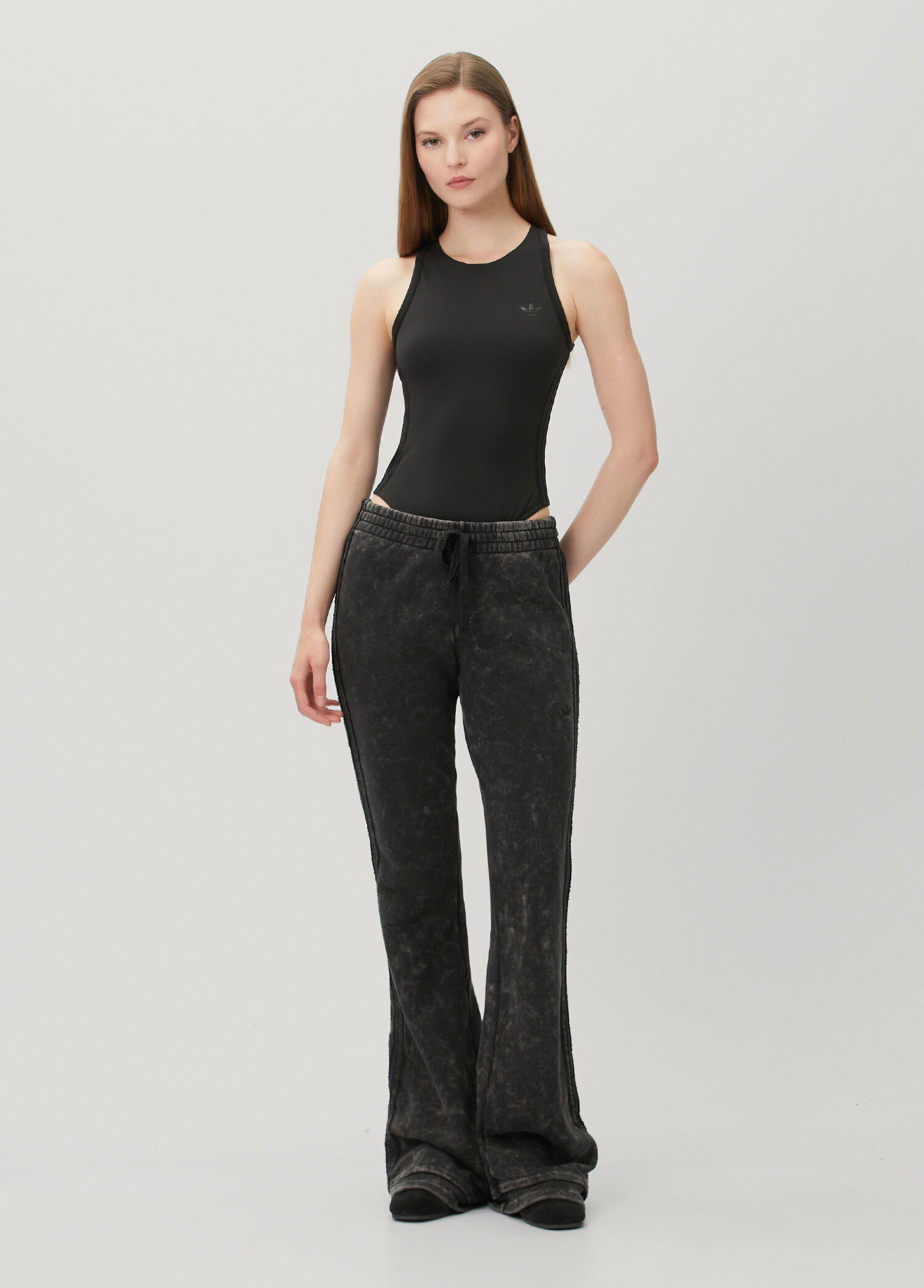 SST Bootcut Siyah Eşofman Altı