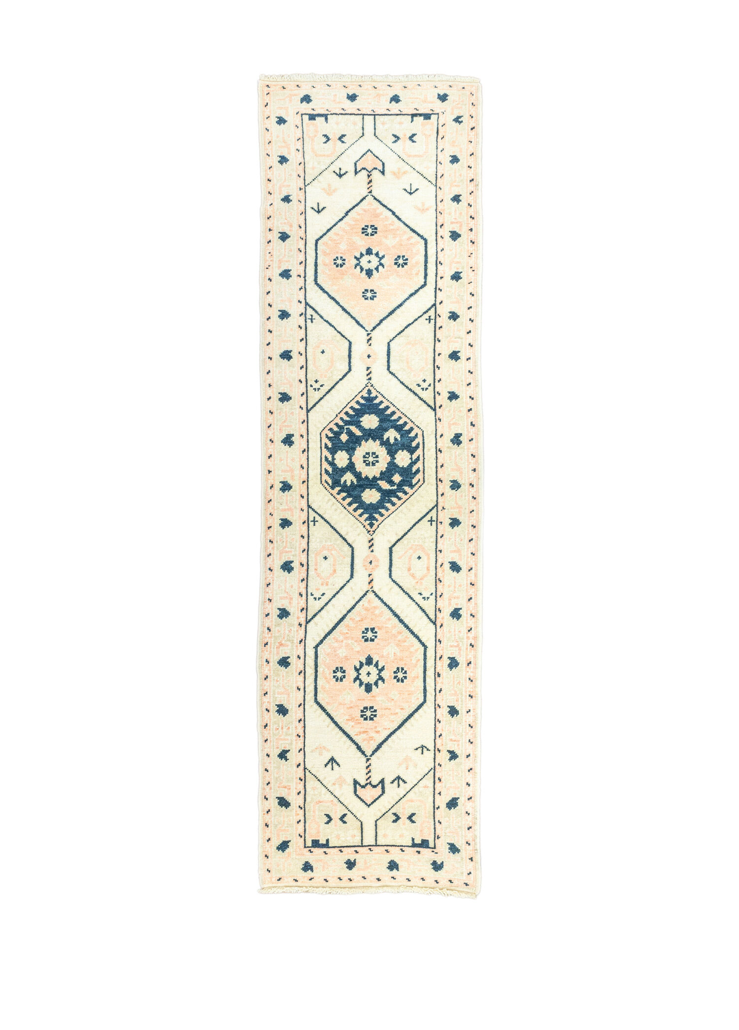 Damra Geometrik Tasarımlı Yolluk 82x324 cm
