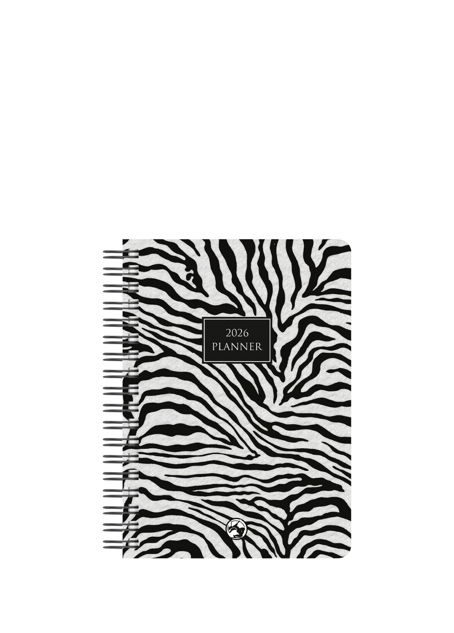 Zebra A5 Spiralli 2026 12 Aylık Haftalık Ajanda