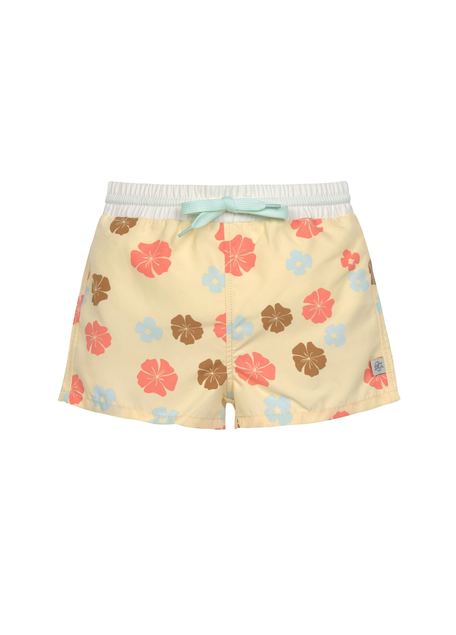 Flowers Vanilla UV Korumalı Kız Çocuk Mayo Şort