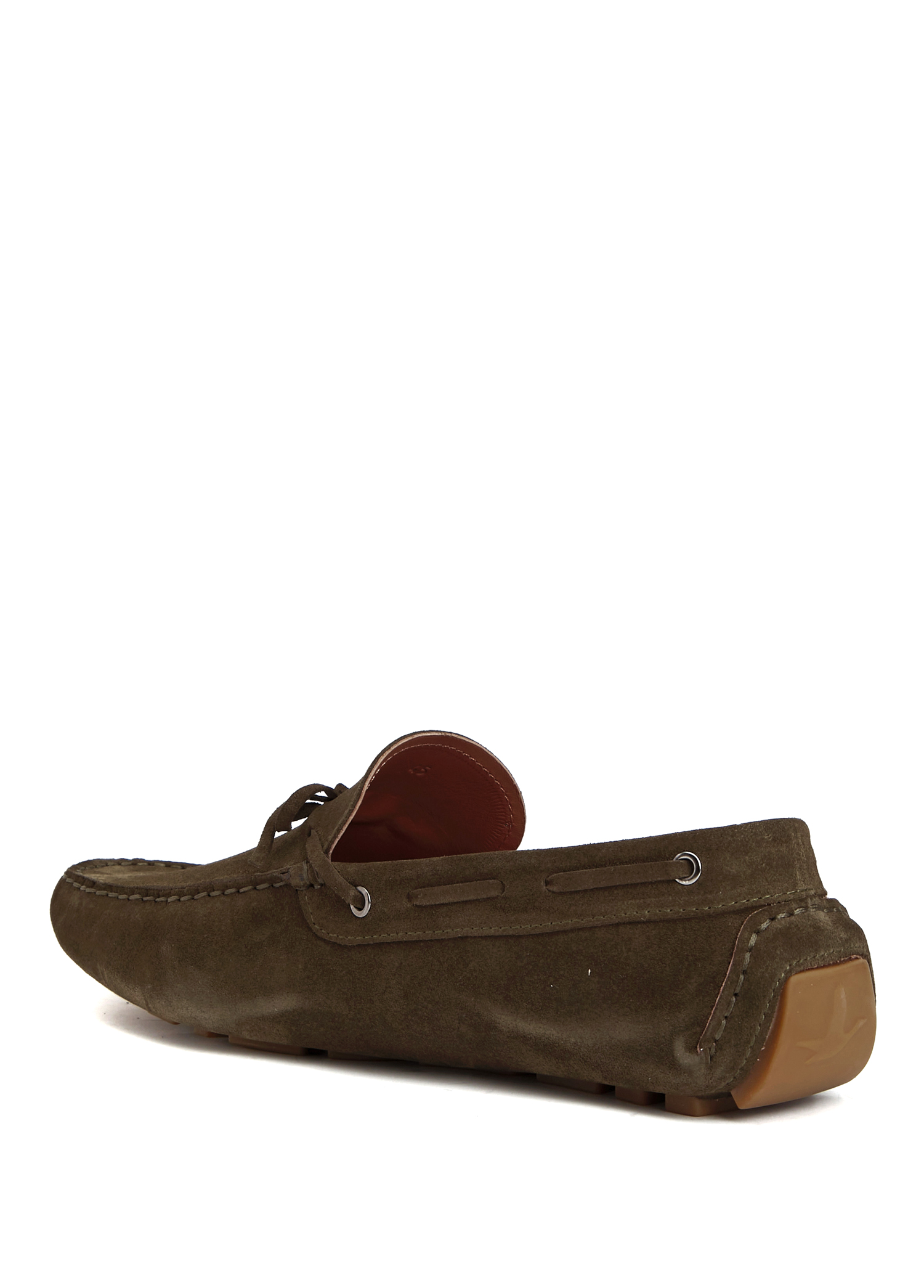 Haki Erkek Süet Loafer_2