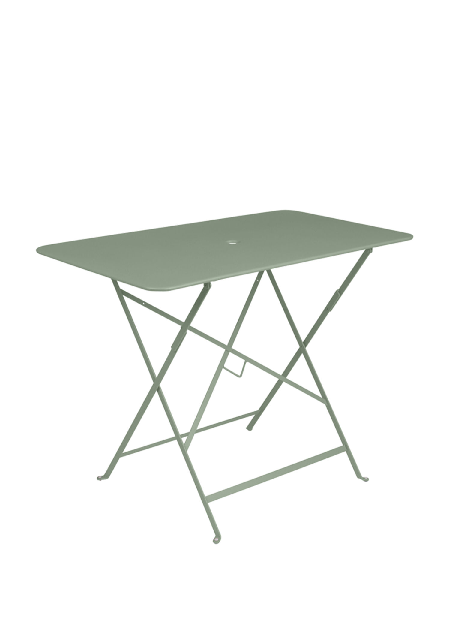 Bistro Folding Yeşil Metal Bahçe Masası