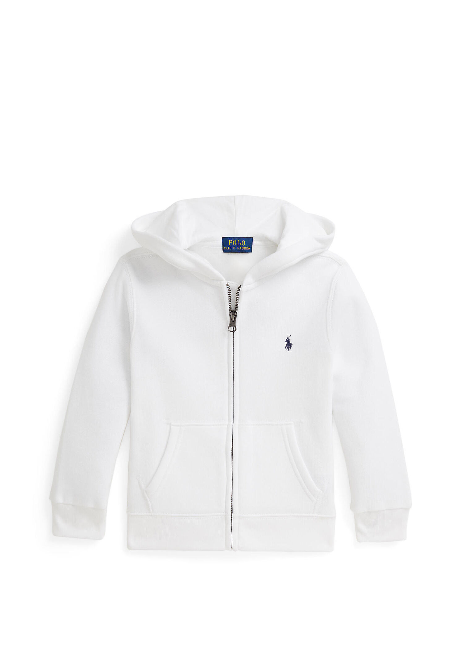 Beyaz Kapüşonlu Erkek Çocuk Sweatshirt