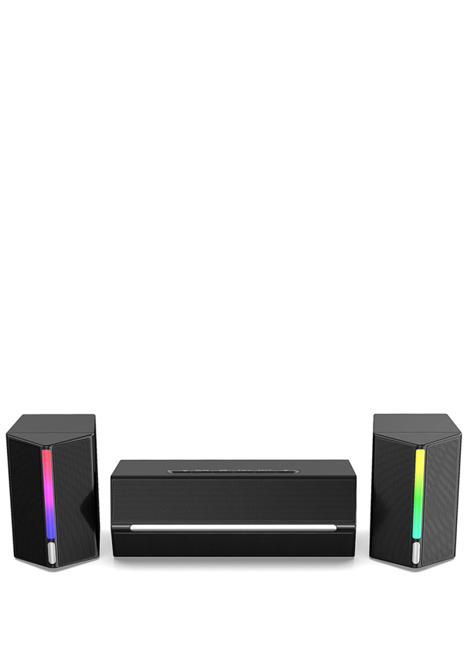 Ampligame A22 RGB USB 2+1 Bluetooth Gaming Bilgisayar Hoparlörü